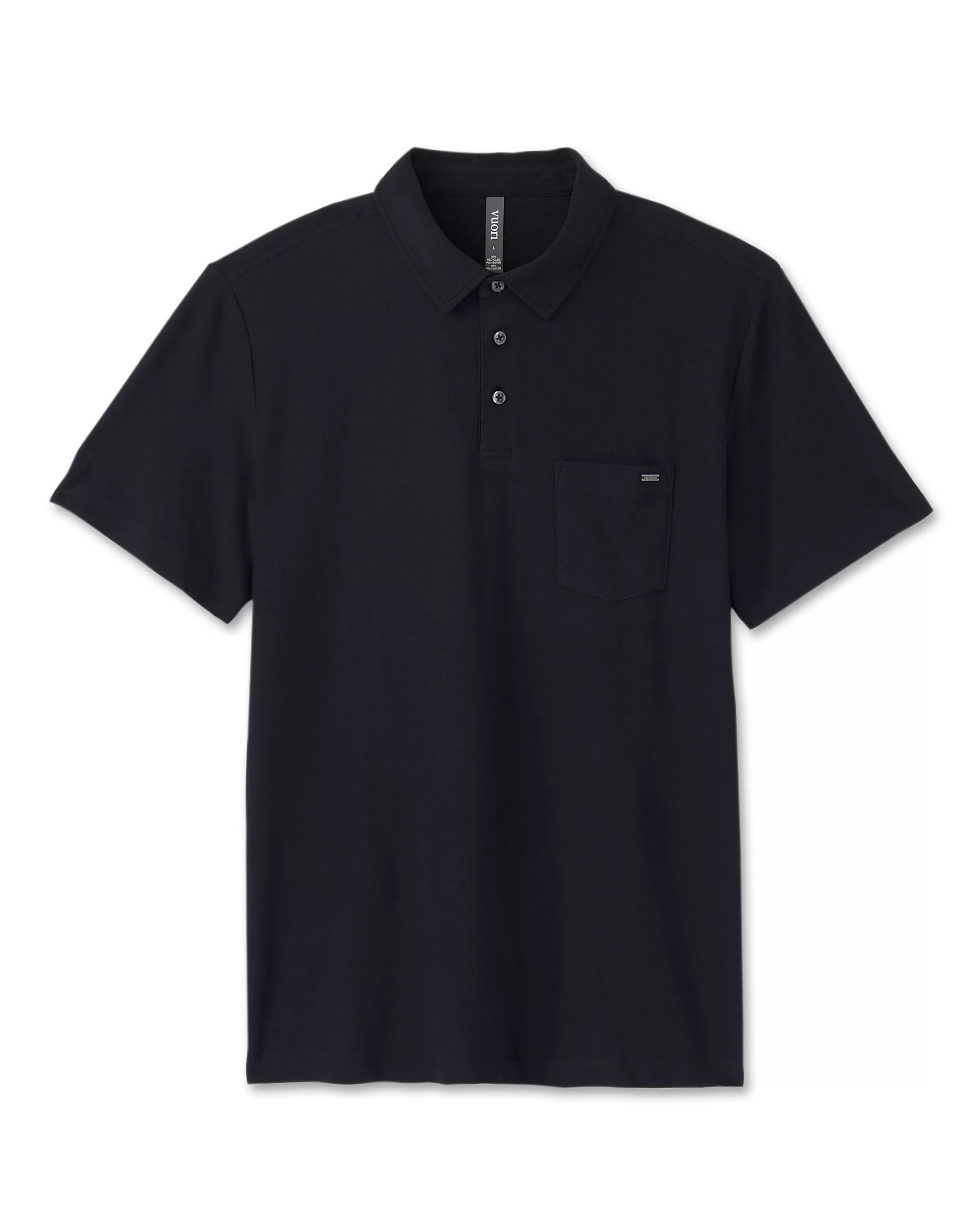 Vuori Ace Polo Black Hot