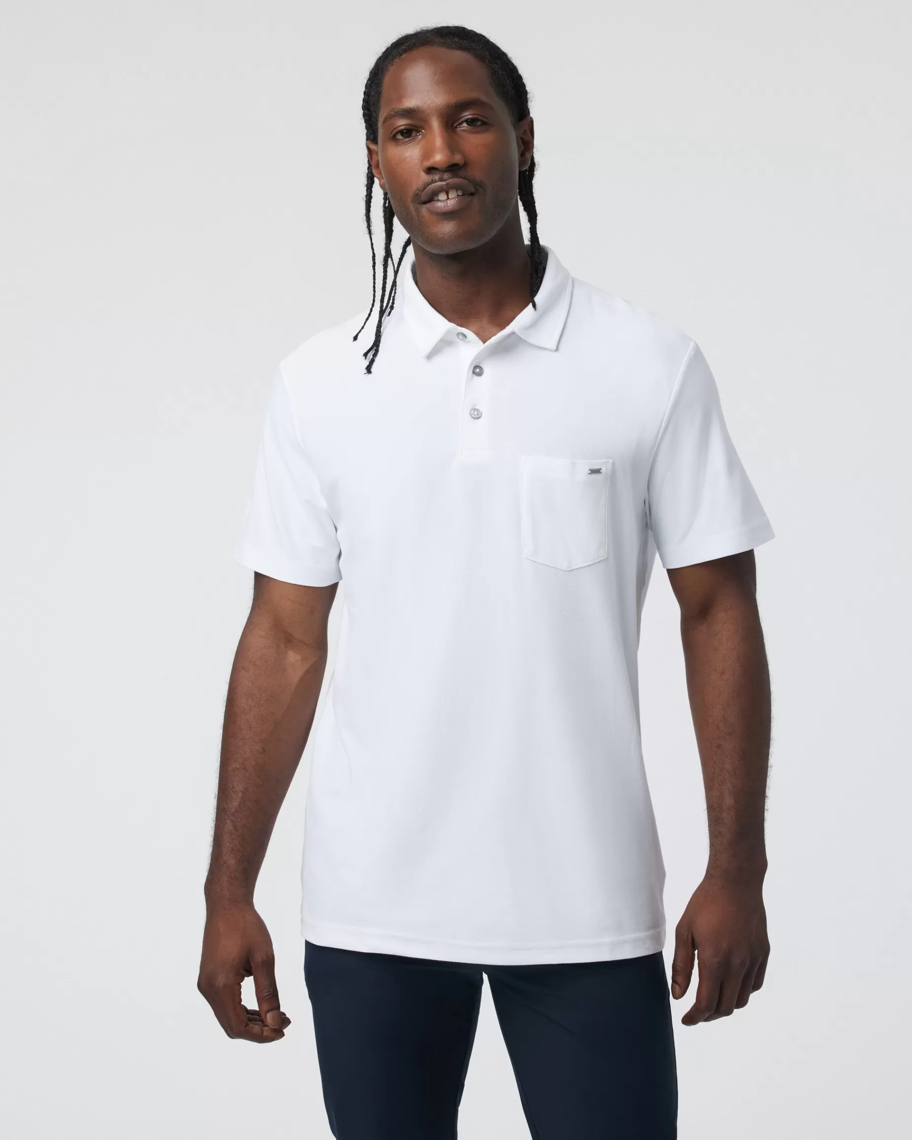 Vuori Ace Polo White Sale