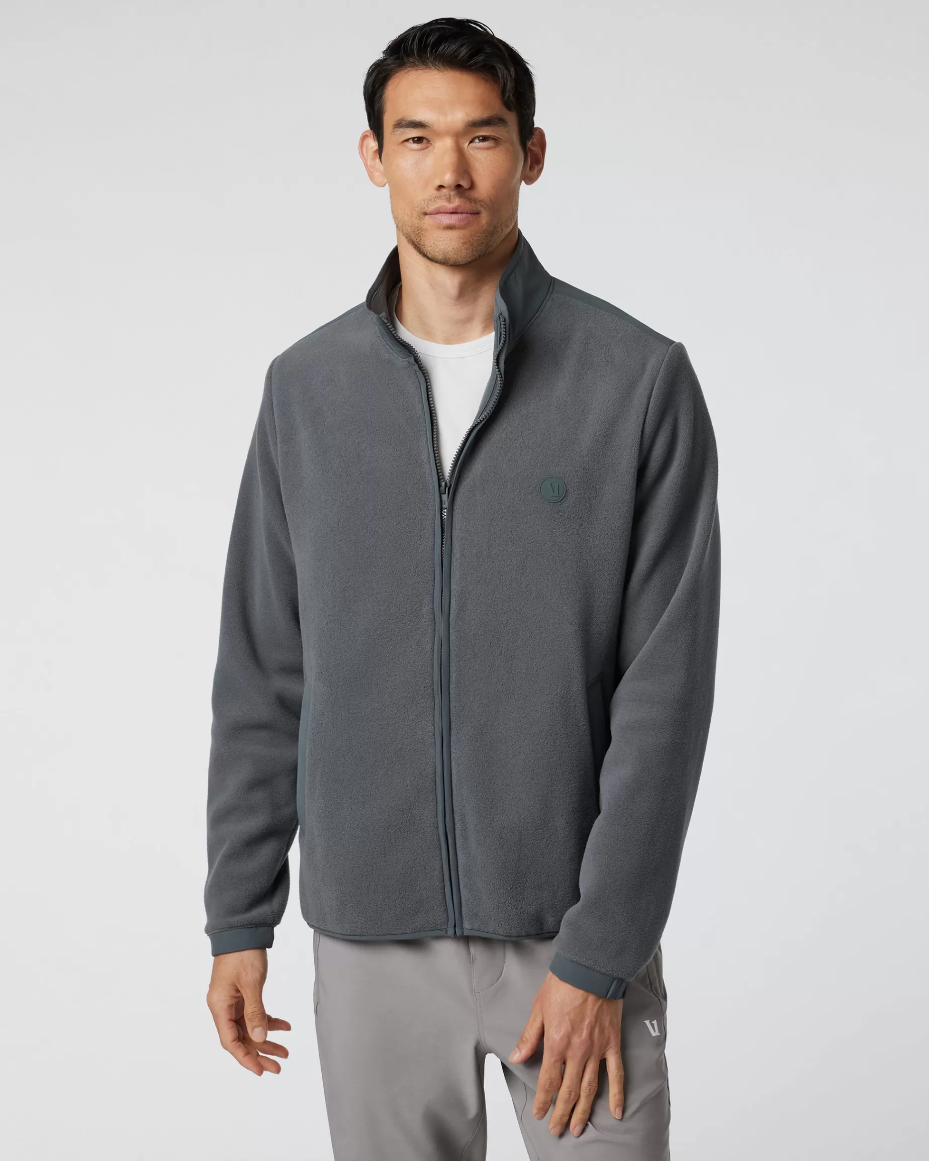 Vuori Aspen Full Zip Jacket DarkPewter Flash Sale