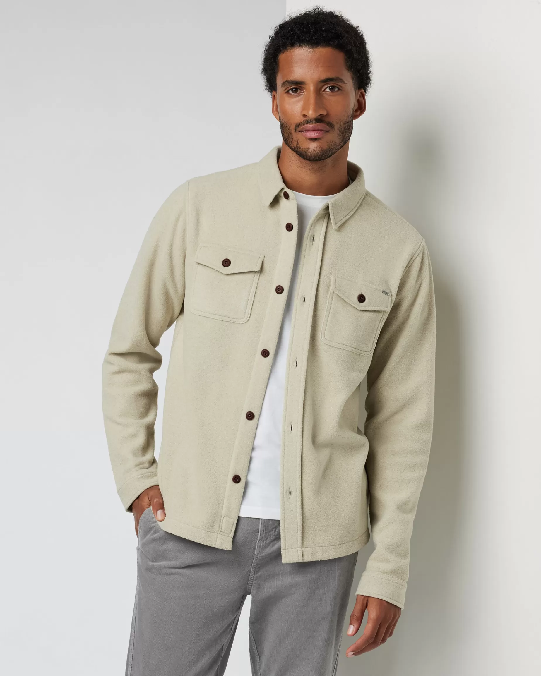 Vuori Aspen Shirt Jacket WinterPear Clearance