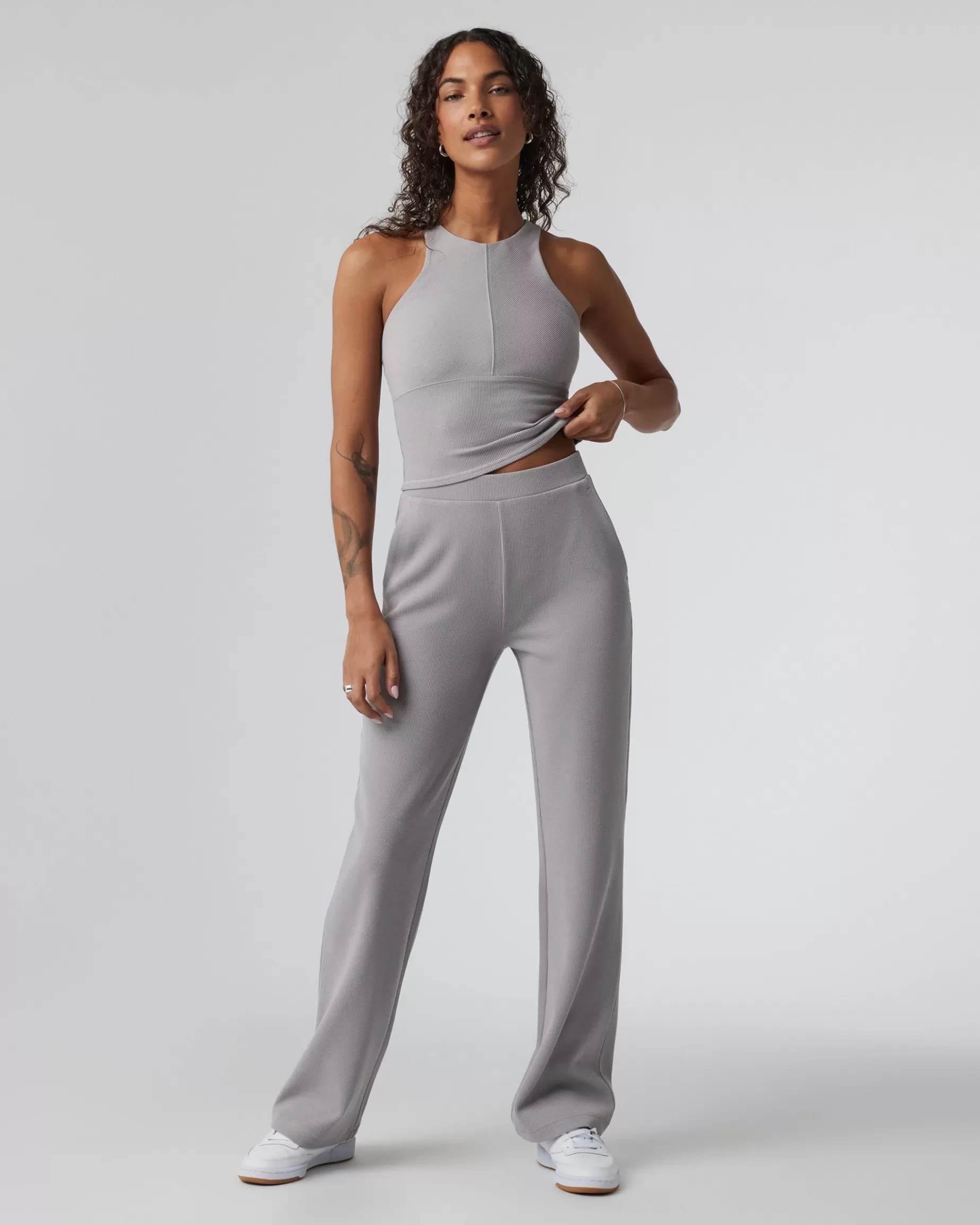 Vuori Aston Rib Pant SoftPewter Hot