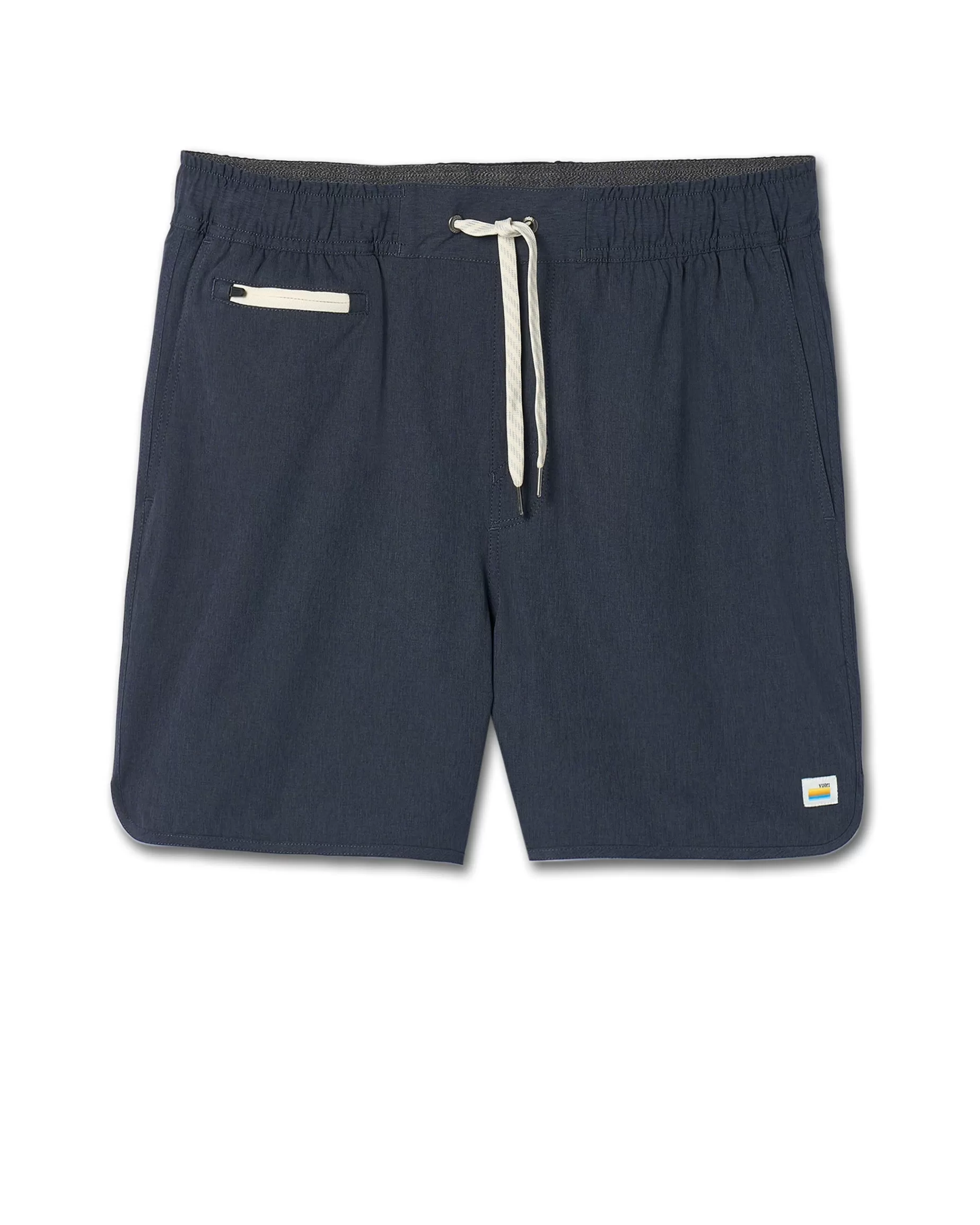 Vuori Banks Short 5" NavyLinenTexture Hot