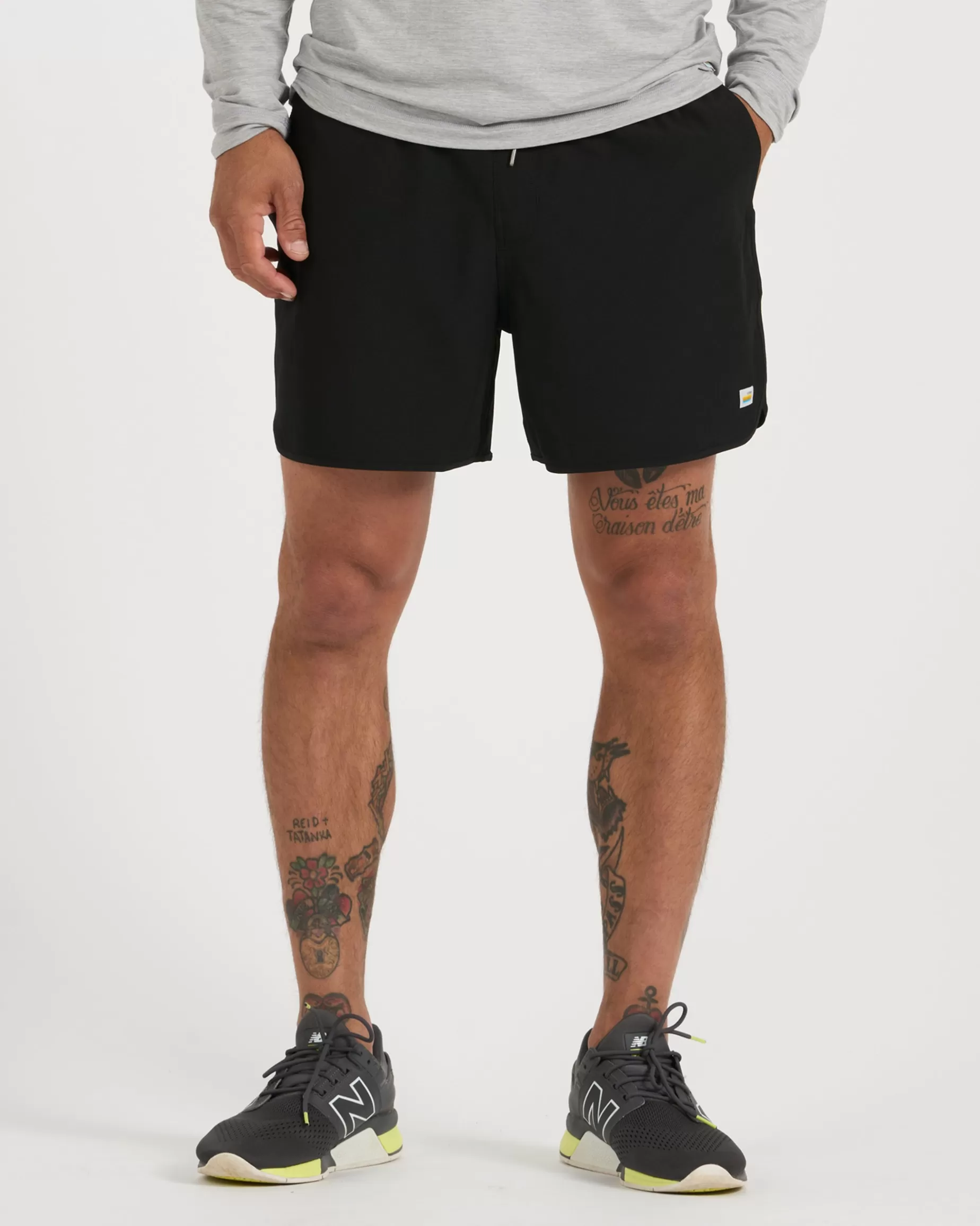 Vuori Banks Short 5" Black Fashion
