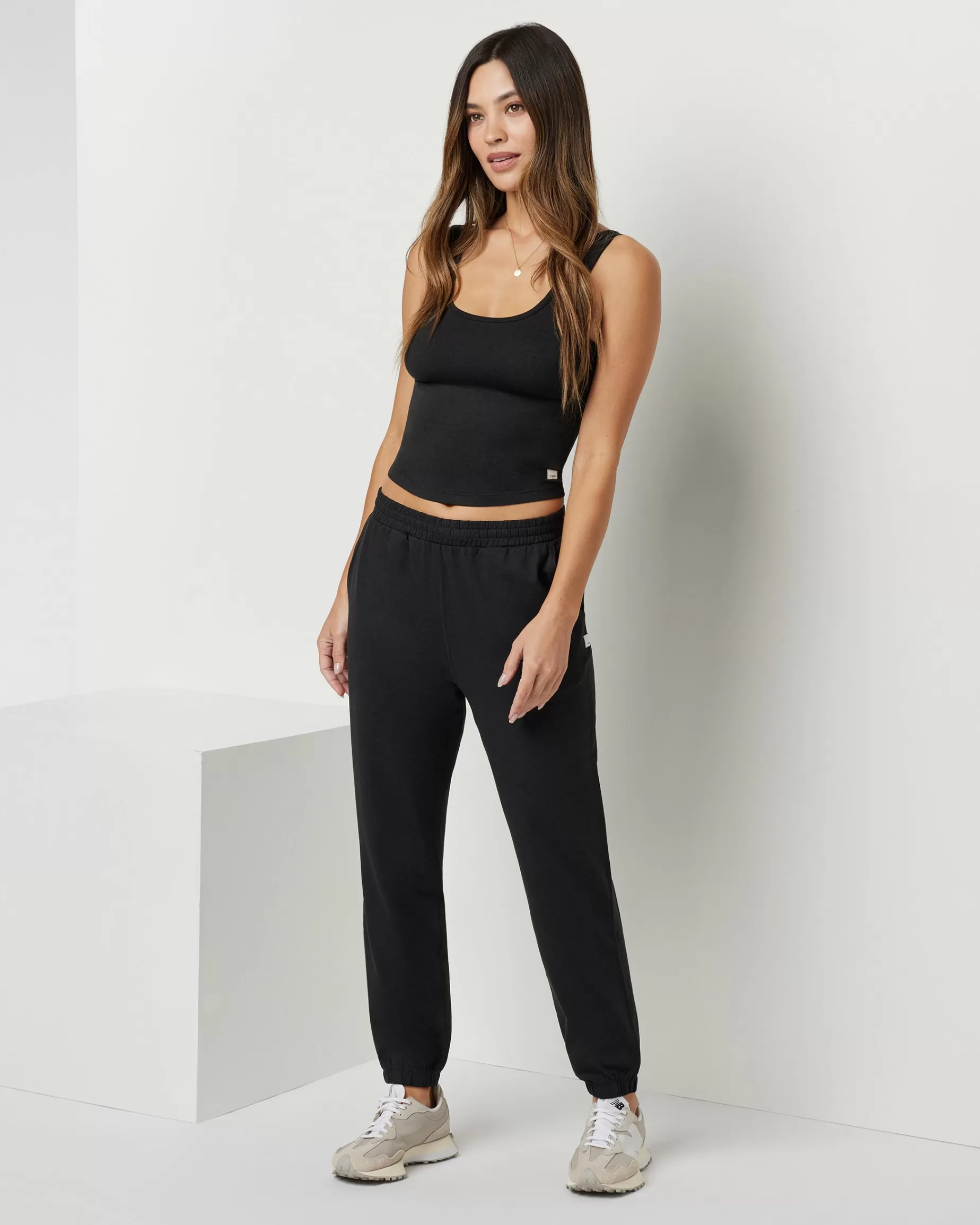 Vuori Boyfriend Jogger BlackHeather Clearance