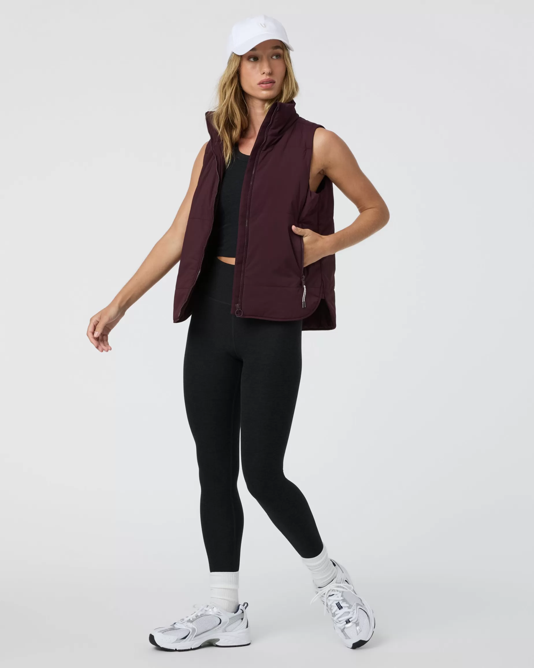 Vuori Canyon Insulated Vest Cerise Clearance