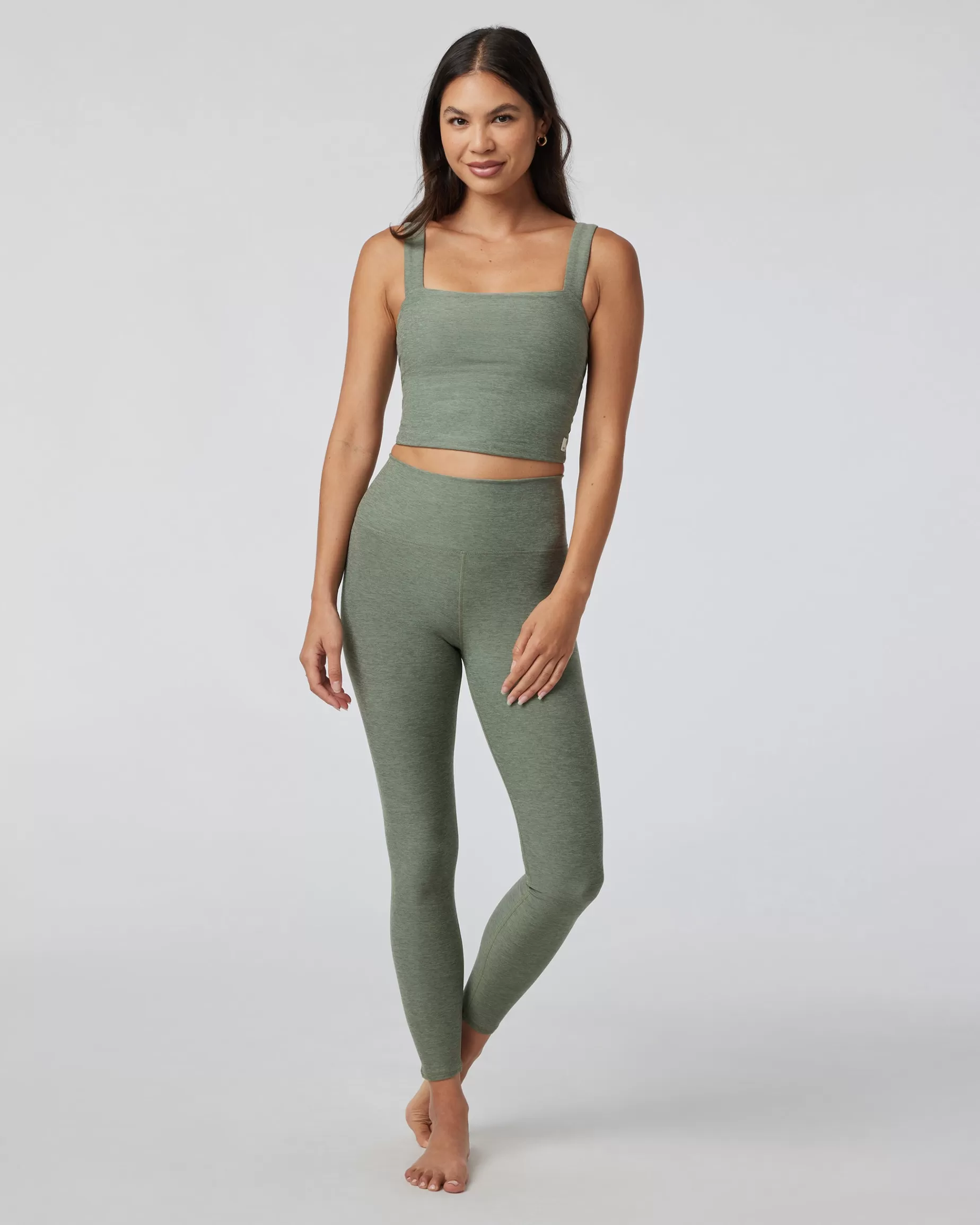 Vuori Clean Elevation Legging PistachioHeather Discount