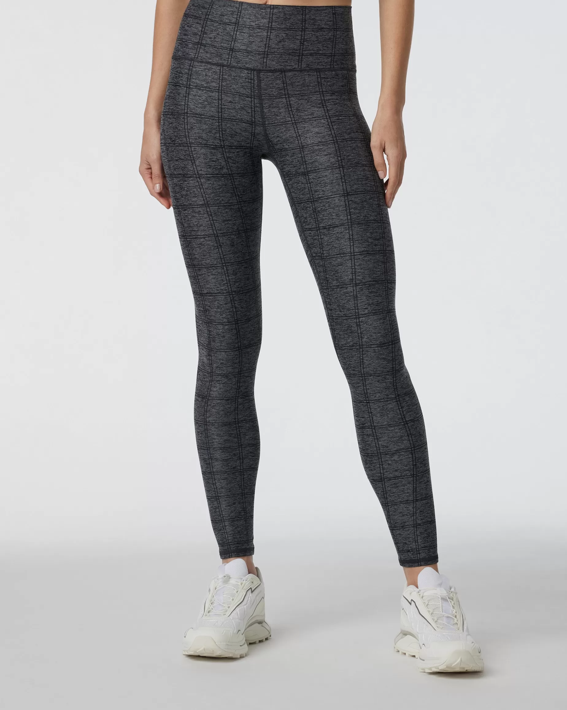 Vuori Clean Elevation Legging CharcoalWindowpane Flash Sale