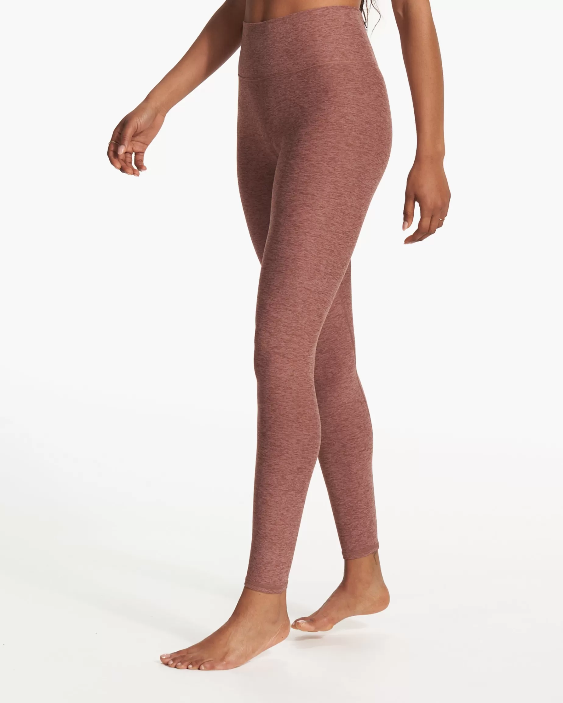 Vuori Clean Elevation Legging-Long HazelnutHeather Sale