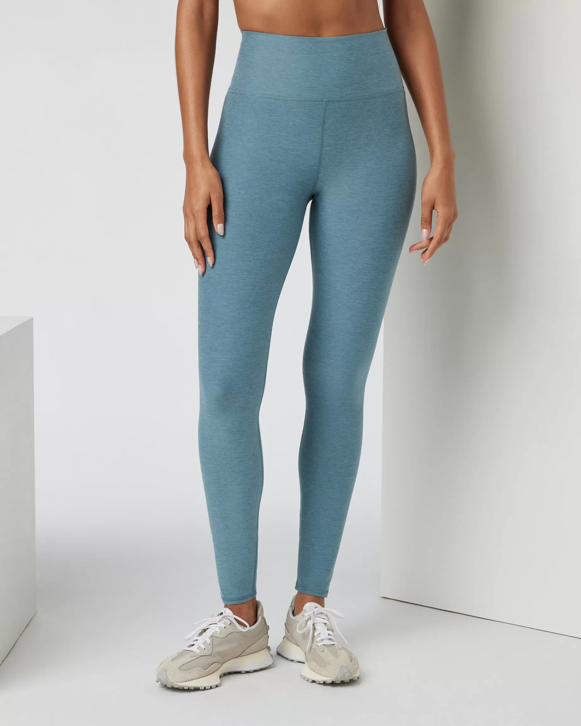 Vuori Clean Elevation Legging-Long SmokeBlueHeather Clearance