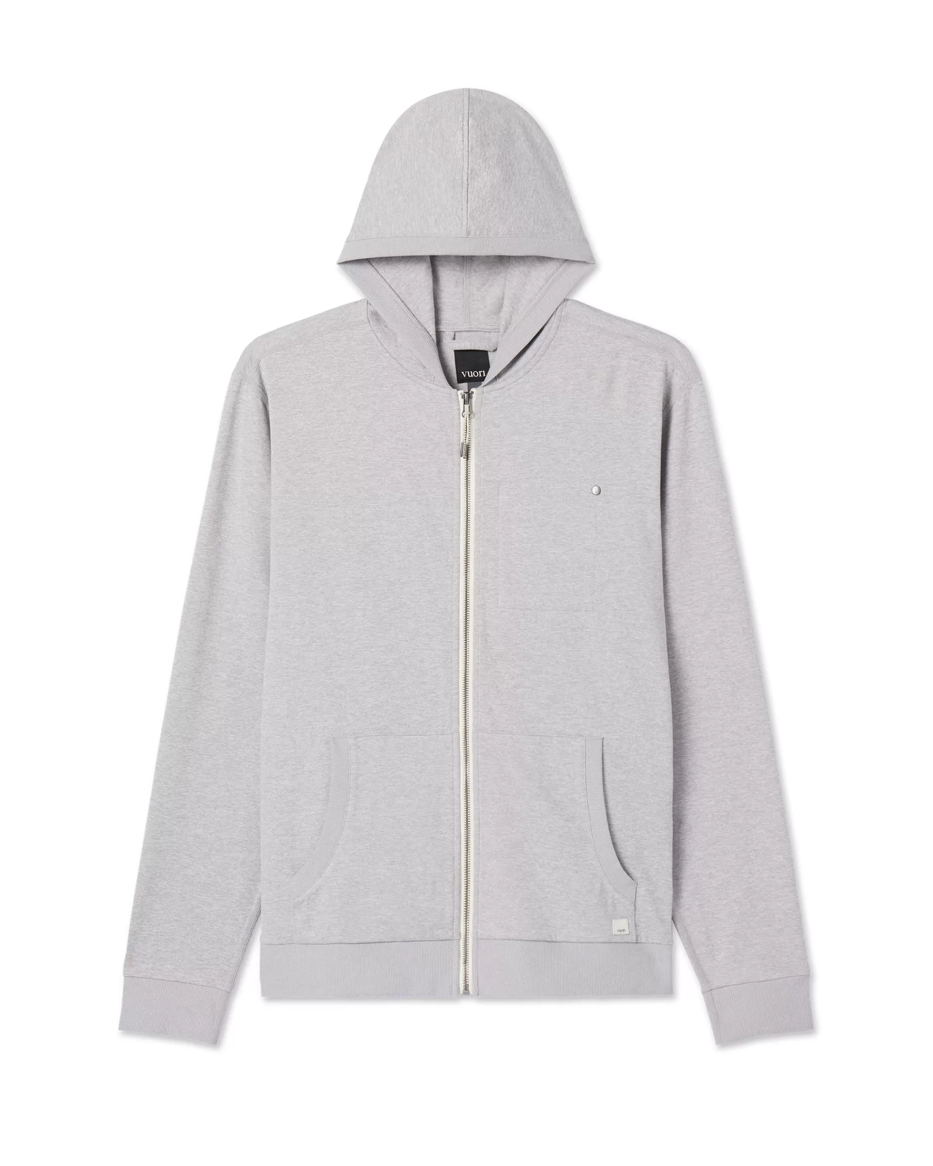 Vuori Coronado Hoodie LightHeatherGrey New