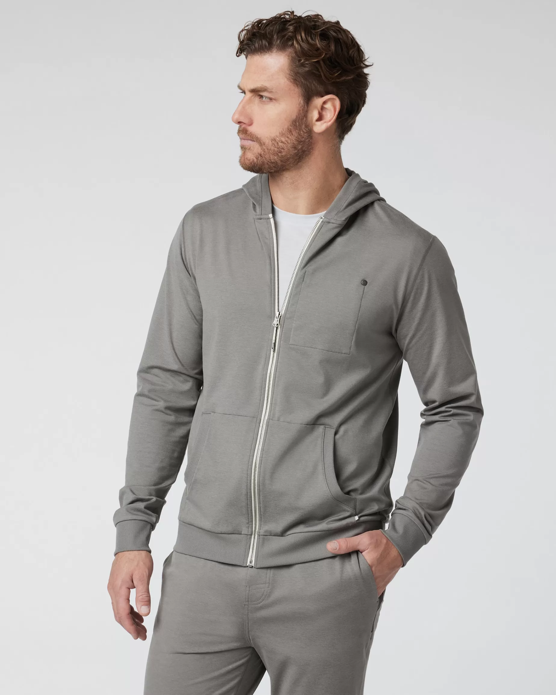 Vuori Coronado Hoodie DolomiteHeather Outlet