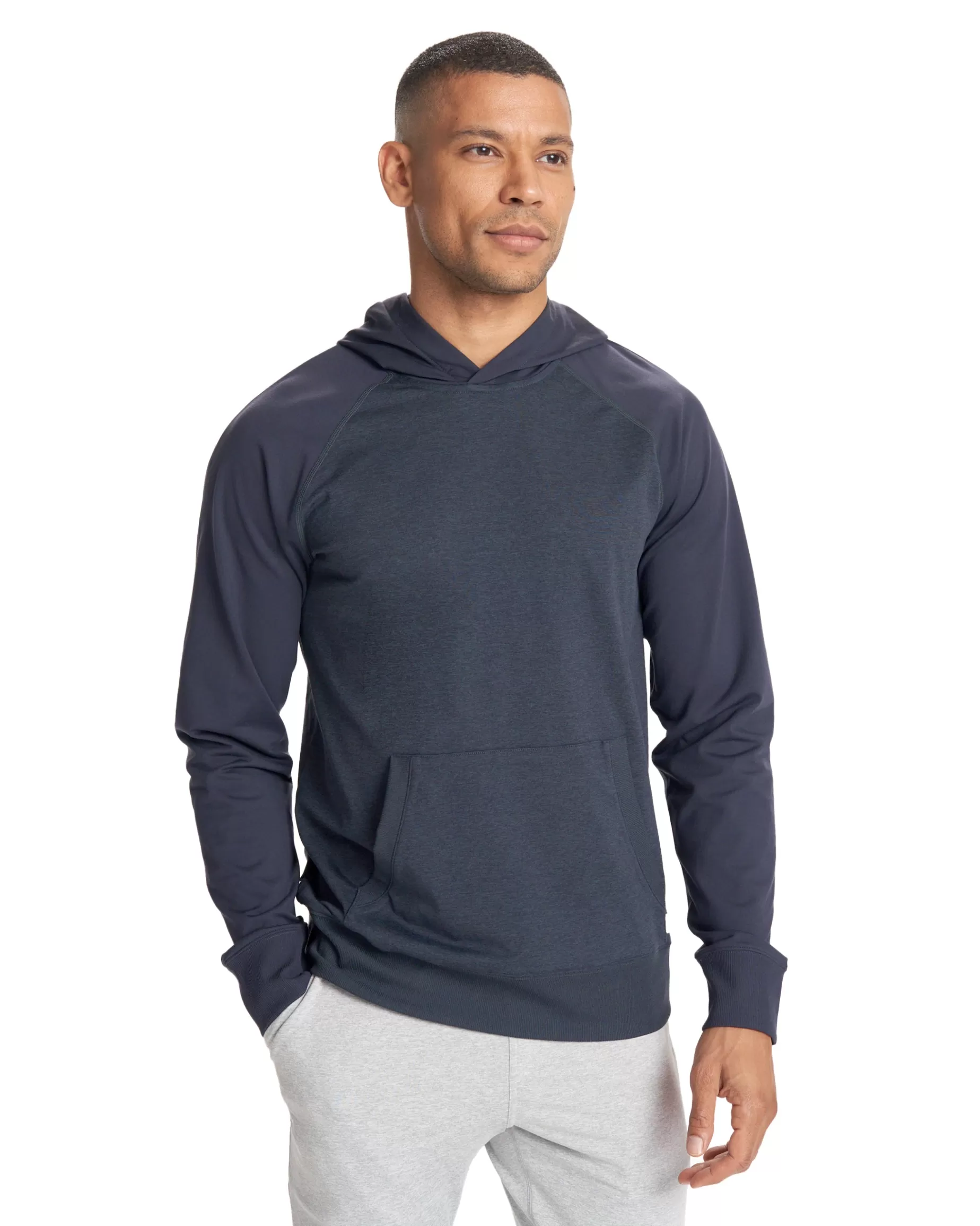 Vuori Coronado Pullover Hoodie MidnightHeather New