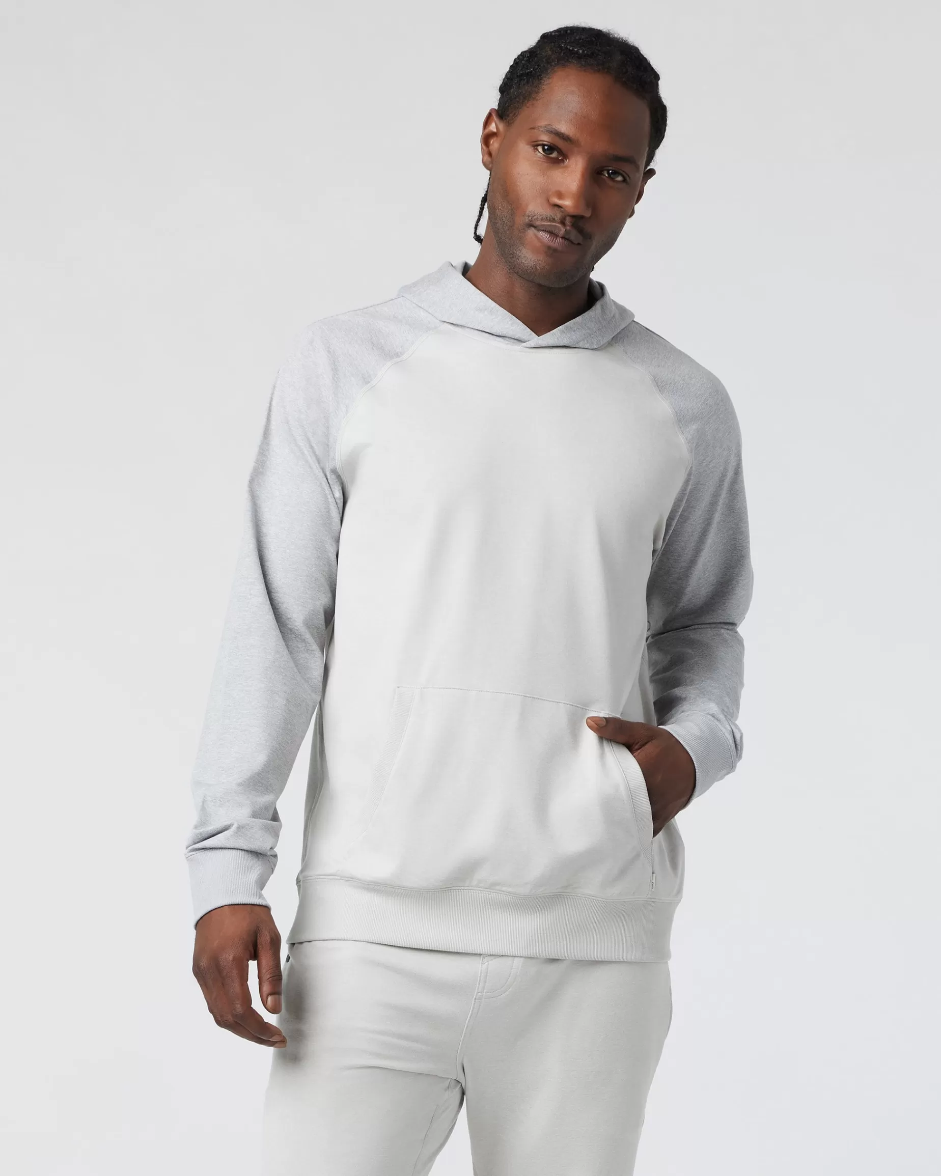 Vuori Coronado Pullover Hoodie SuedeHeather Clearance