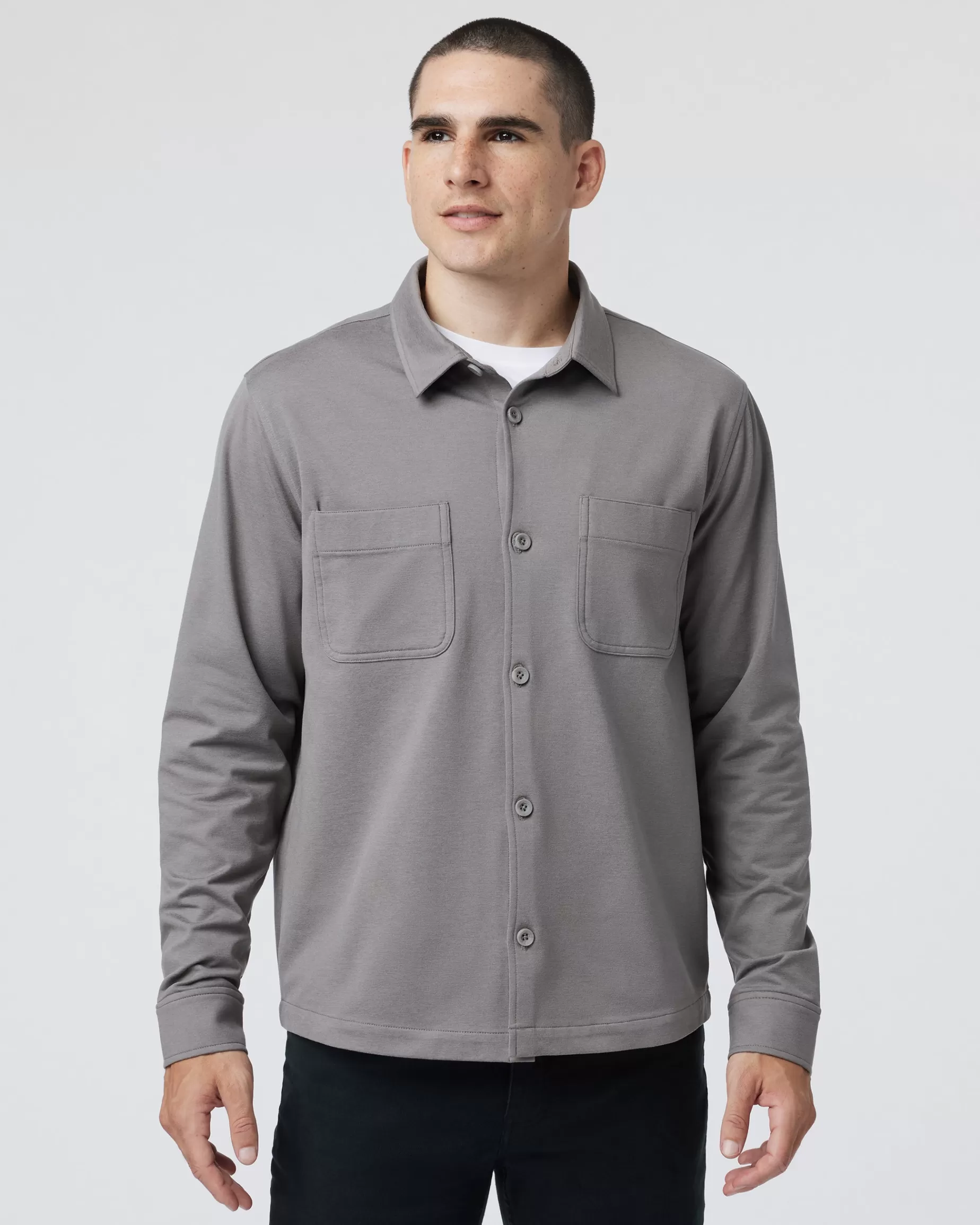 Vuori Coronado Shirt Jacket DolomiteHeather Discount