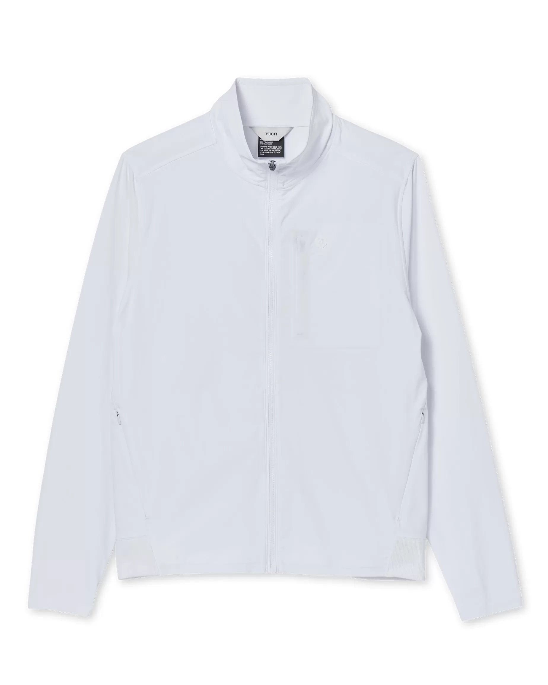 Vuori Crosscourt Jacket White Clearance