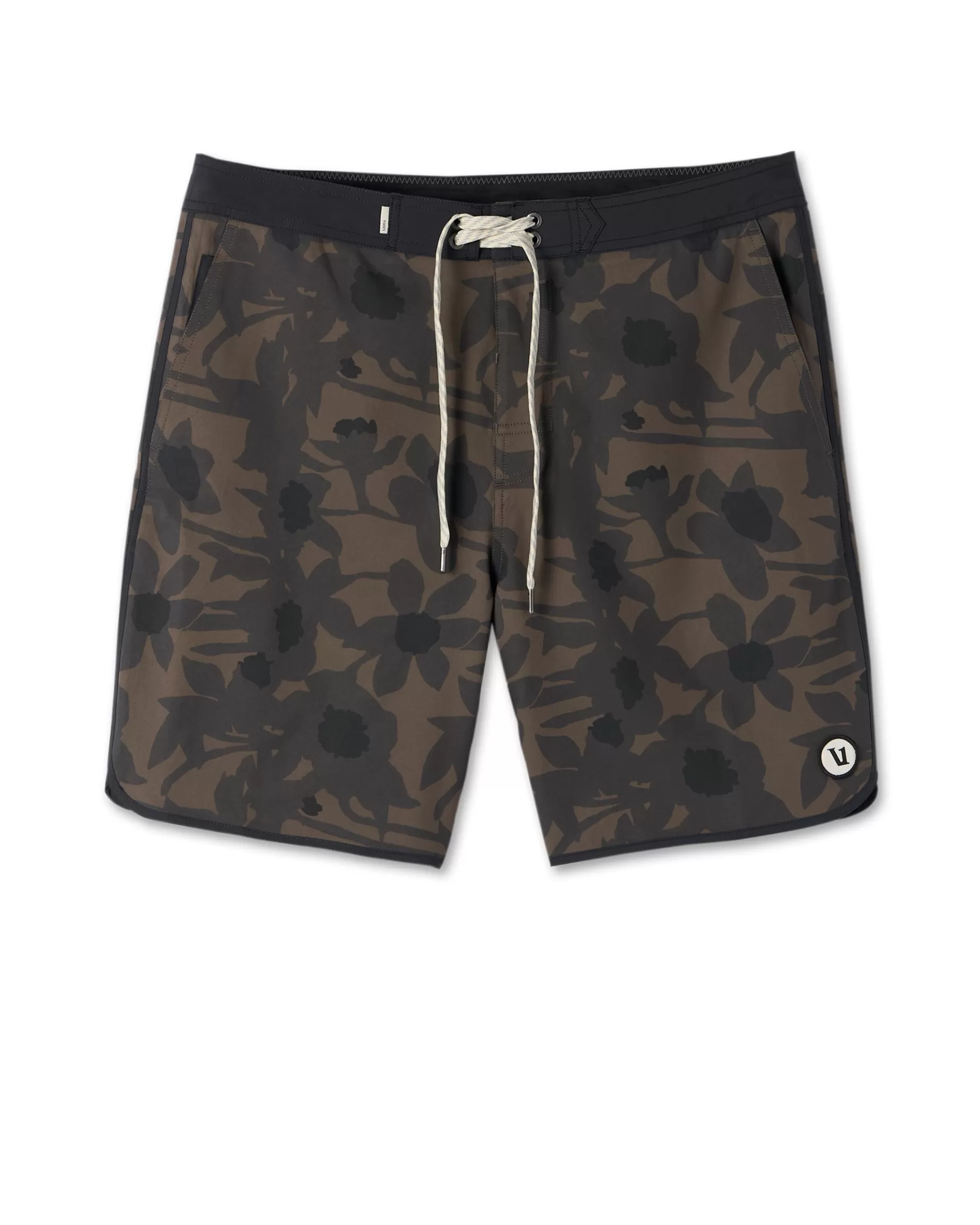 Vuori Cruise Boardshort DarkCocoaAcacia Best