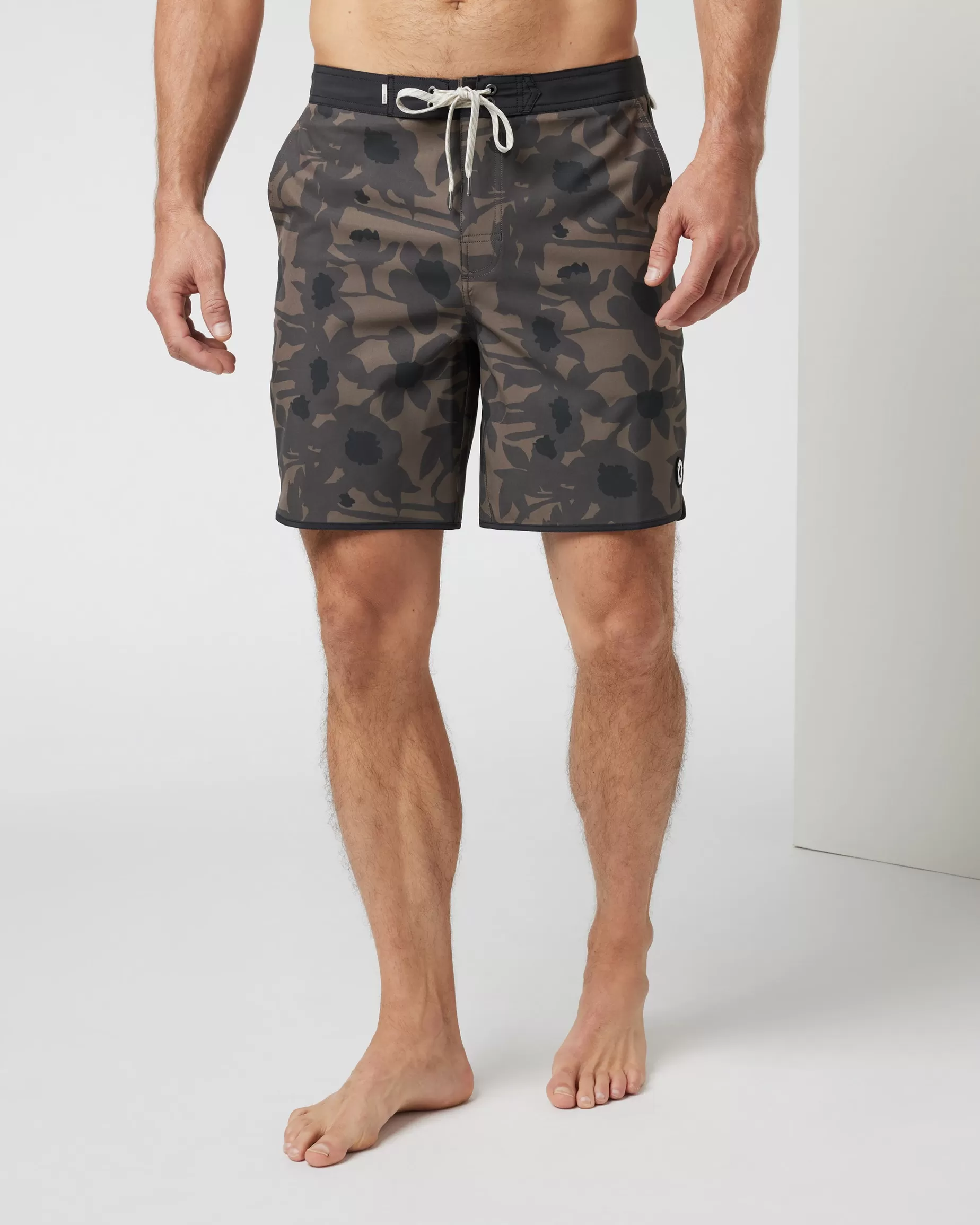 Vuori Cruise Boardshort DarkCocoaAcacia Best