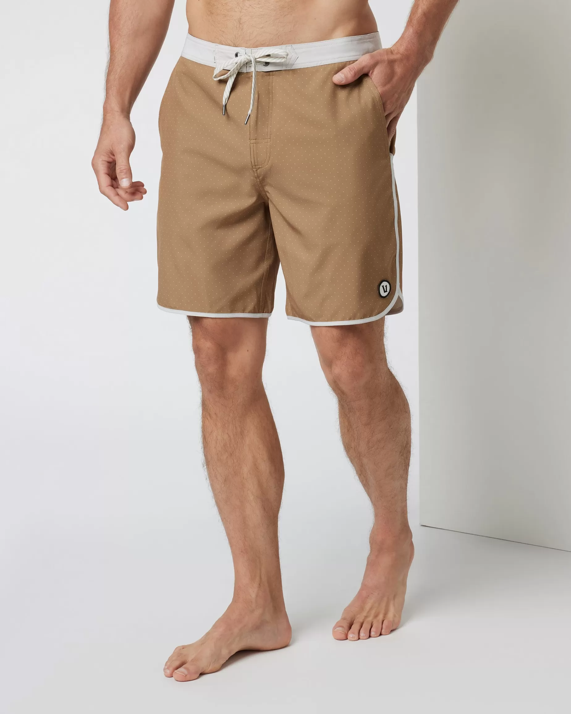 Vuori Cruise Boardshort BronzeMicroDot Fashion