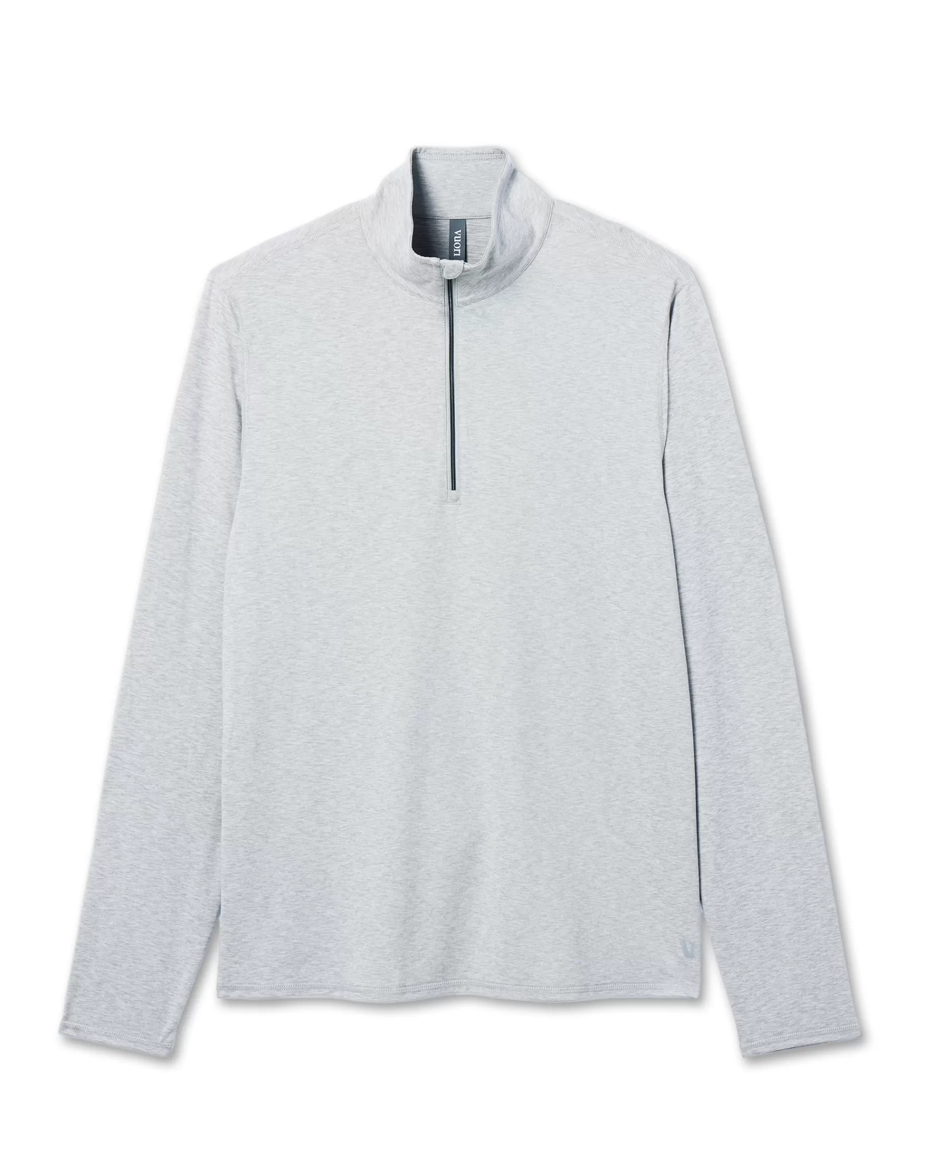 Vuori Ease Performance Half Zip 2.0 LightHeatherGrey Clearance