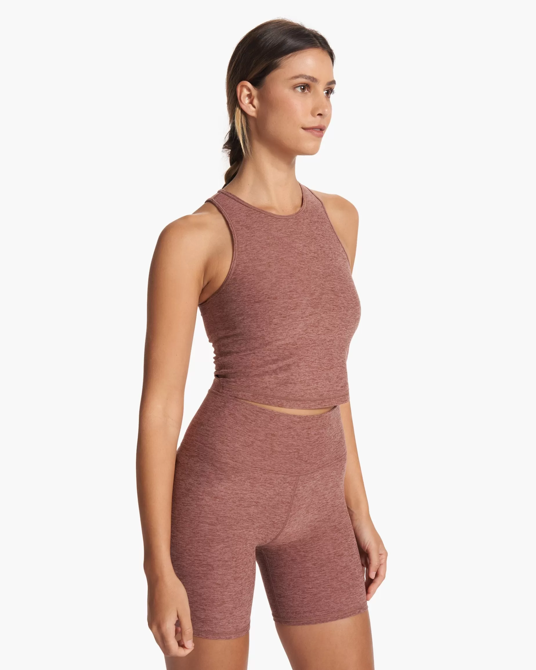 Vuori Elevation Plyo Tank HazelnutHeather Fashion