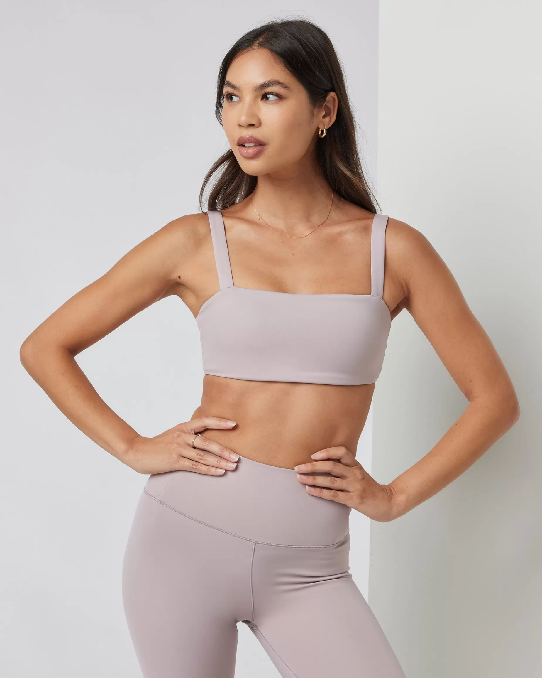 Vuori Evolve Square Neck Bra Dusk Best