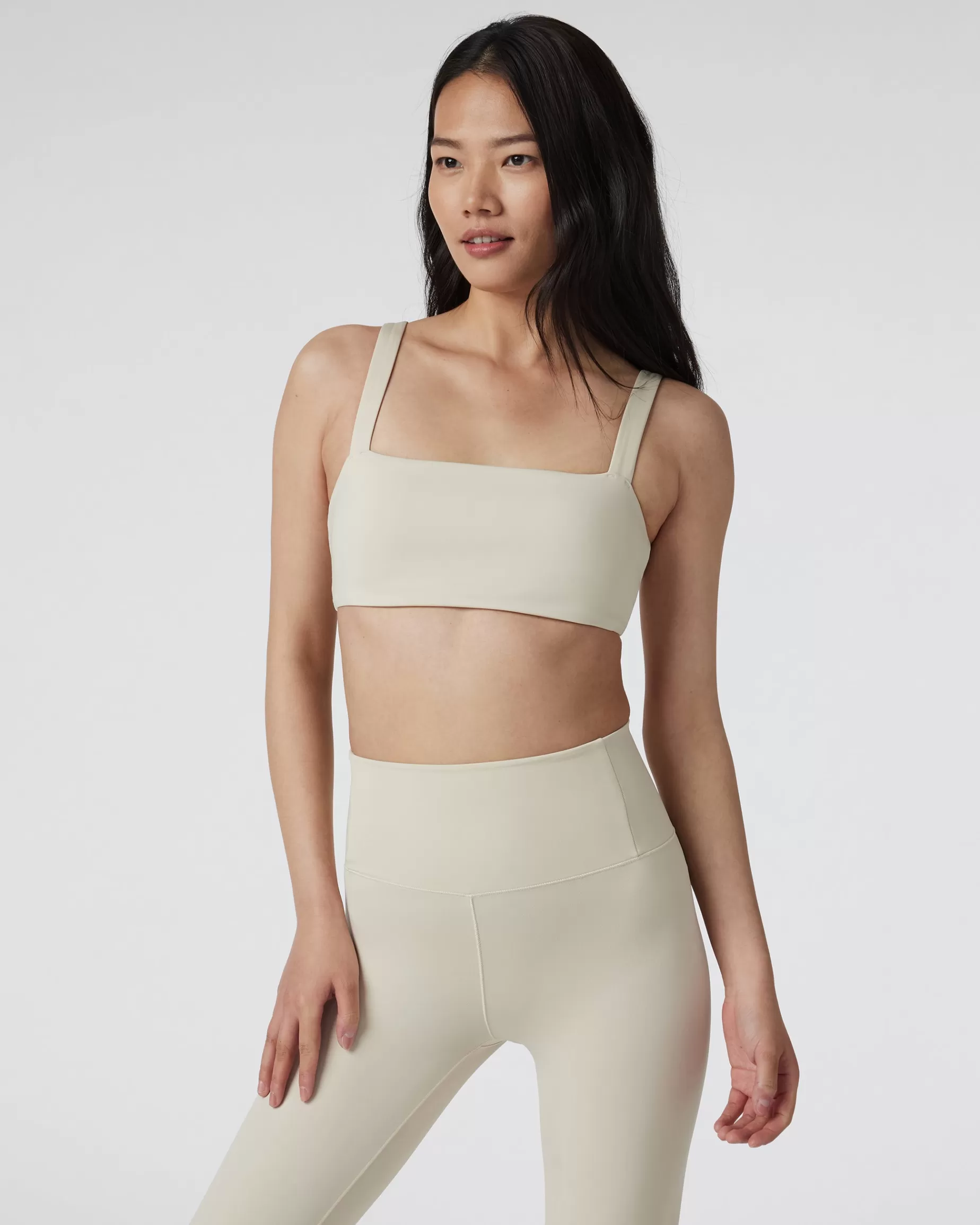 Vuori Evolve Square Neck Bra Bone Cheap