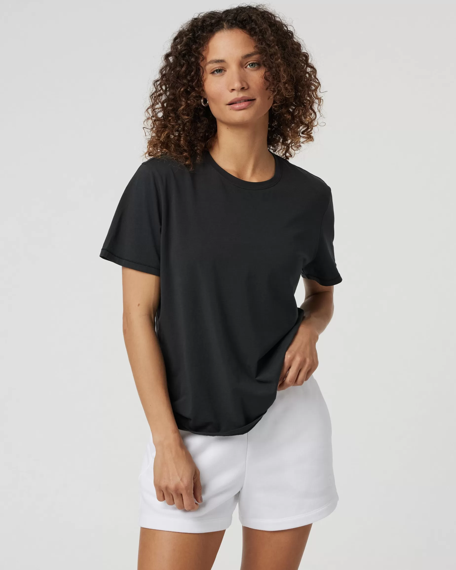 Vuori Feather Tee WashedBlack Cheap