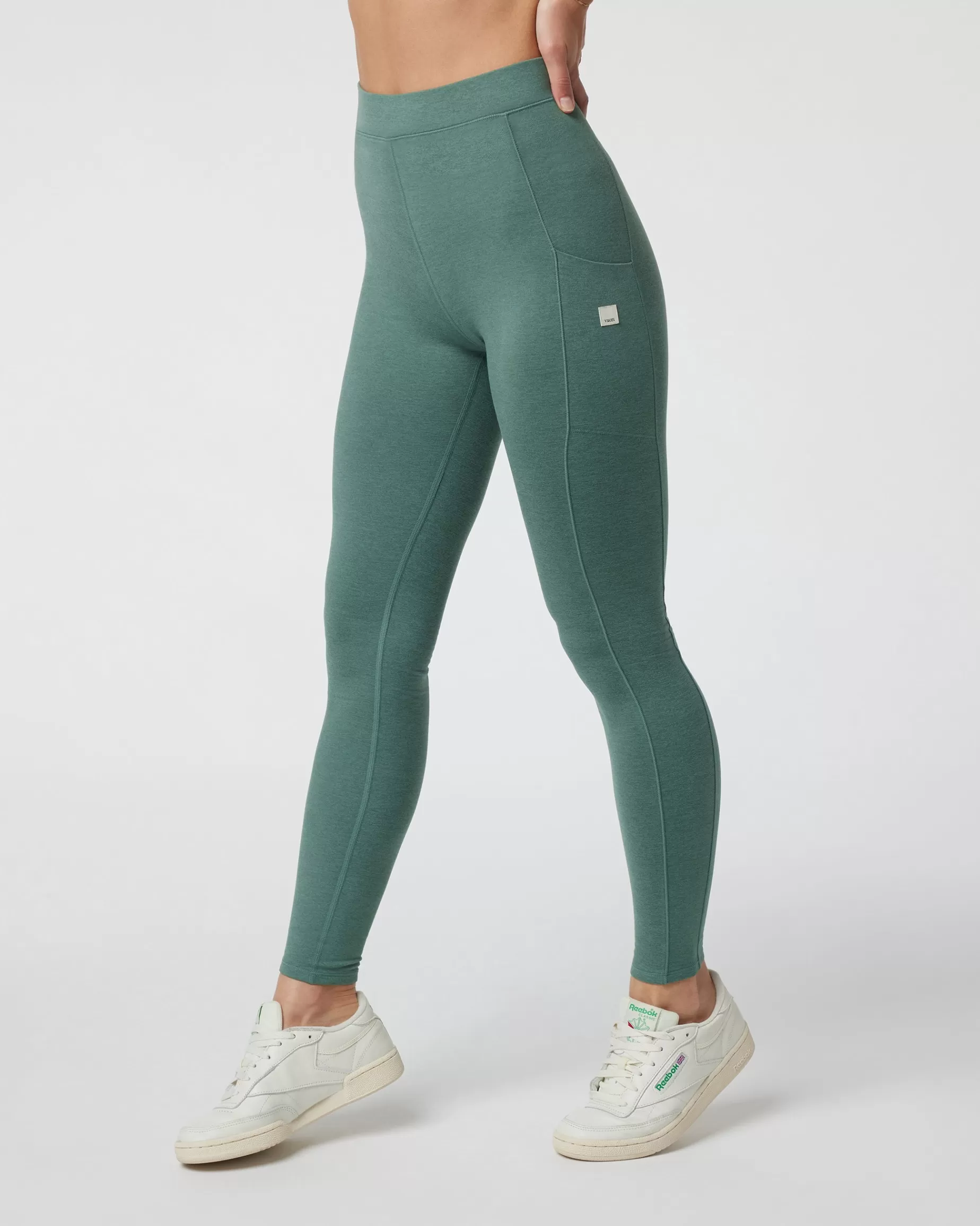 Vuori Granite Pocket Legging SeaPineHeather Online