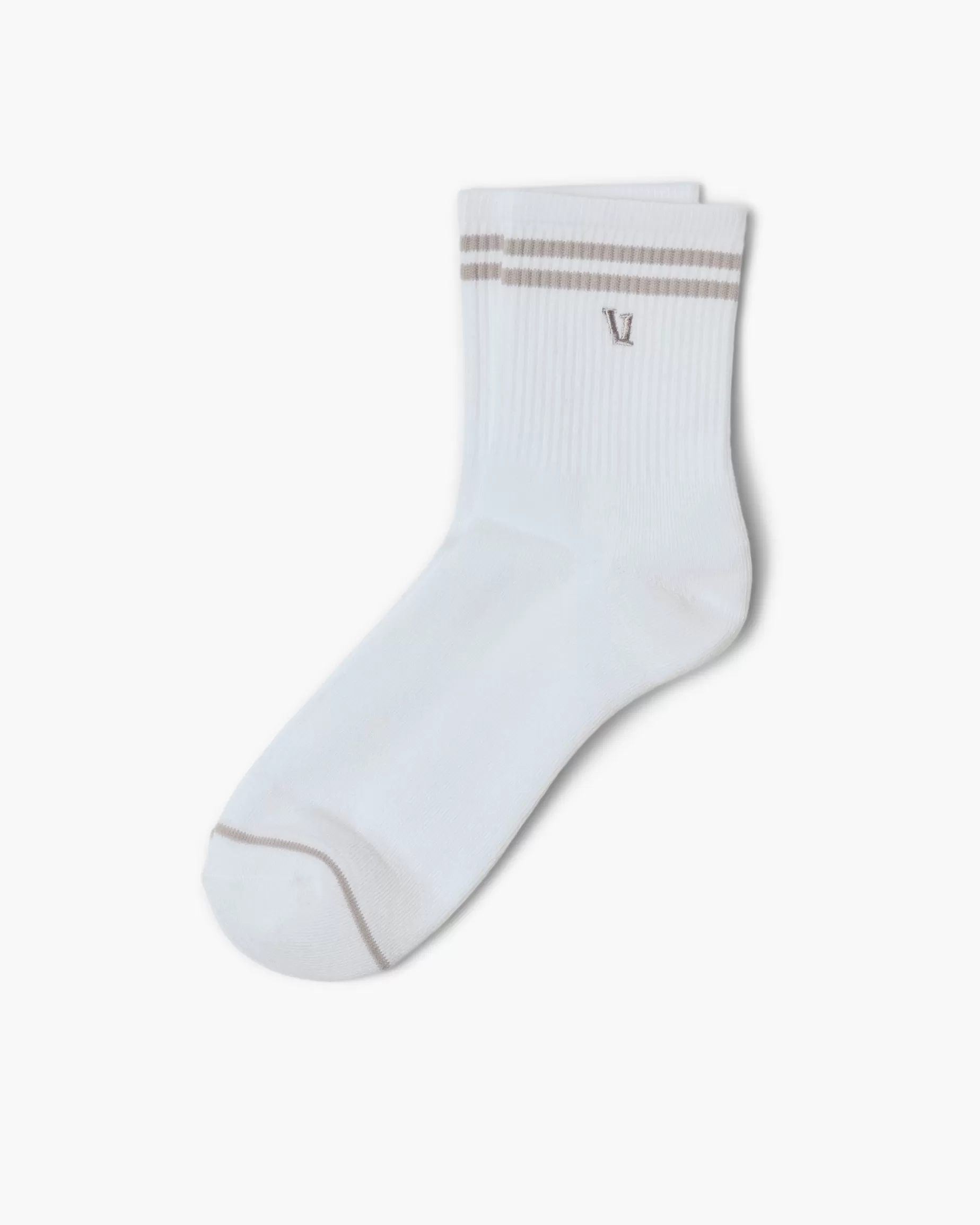 Vuori Half Crew V1 Sock White Store