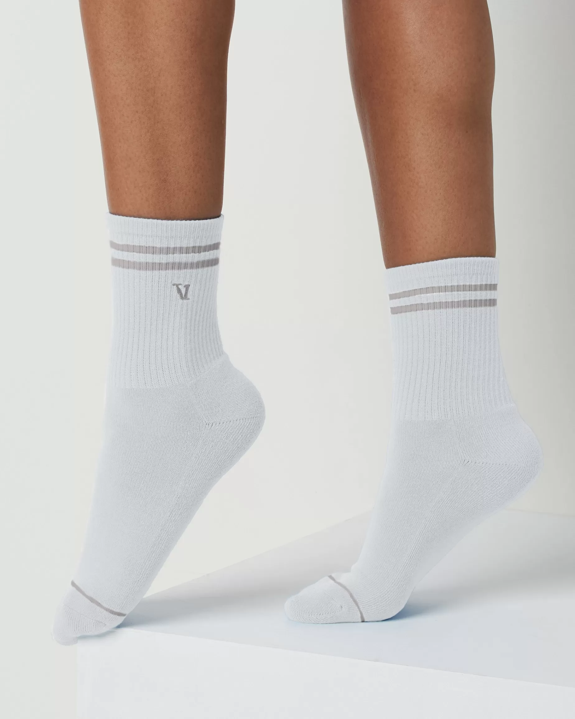 Vuori Half Crew V1 Sock White Store