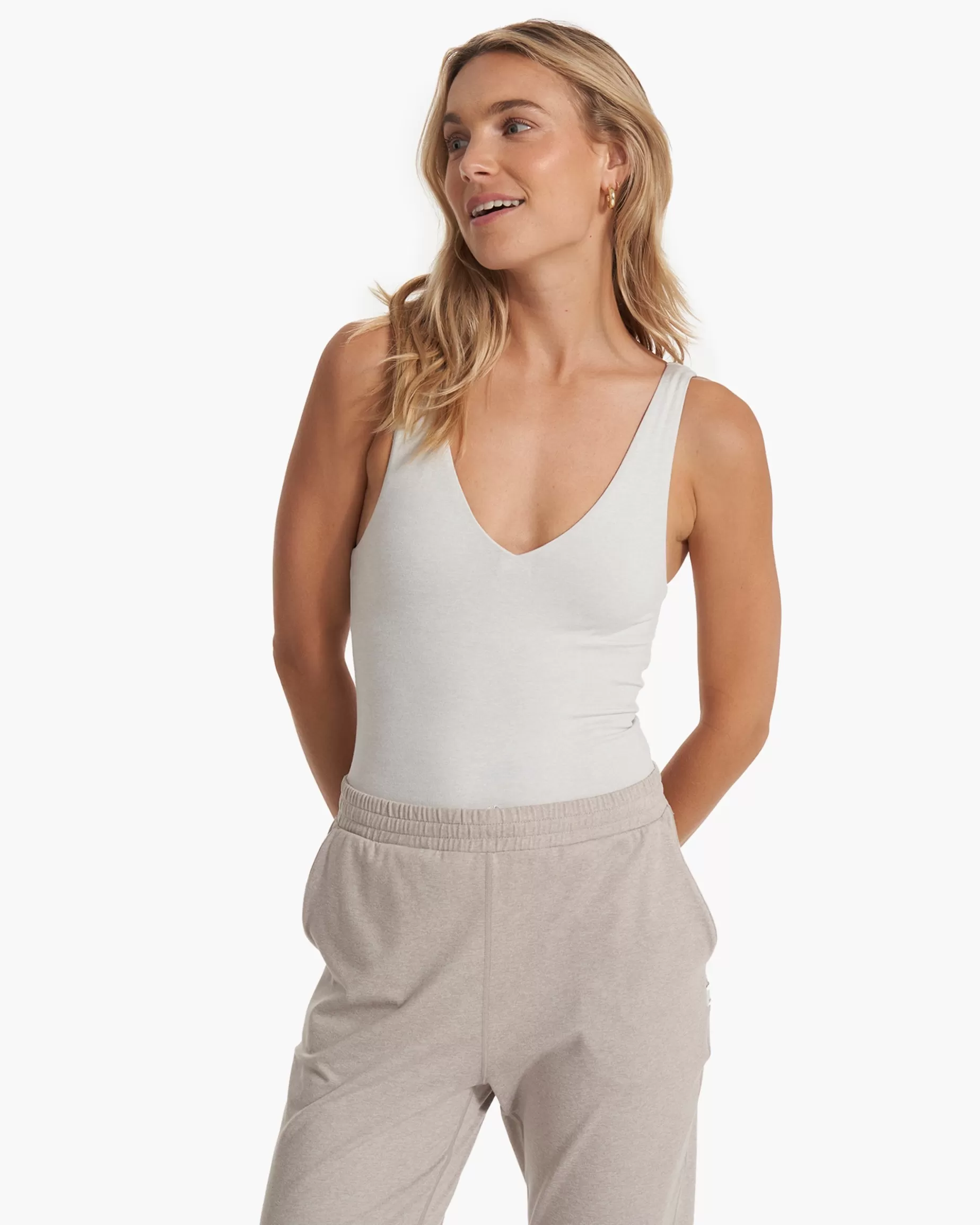 Vuori Halo Bodysuit SaltHeather New