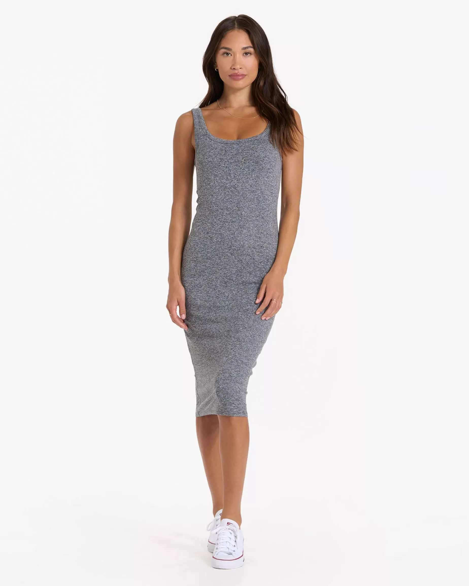 Vuori Halo Essential Dress HeatherGrey Best Sale