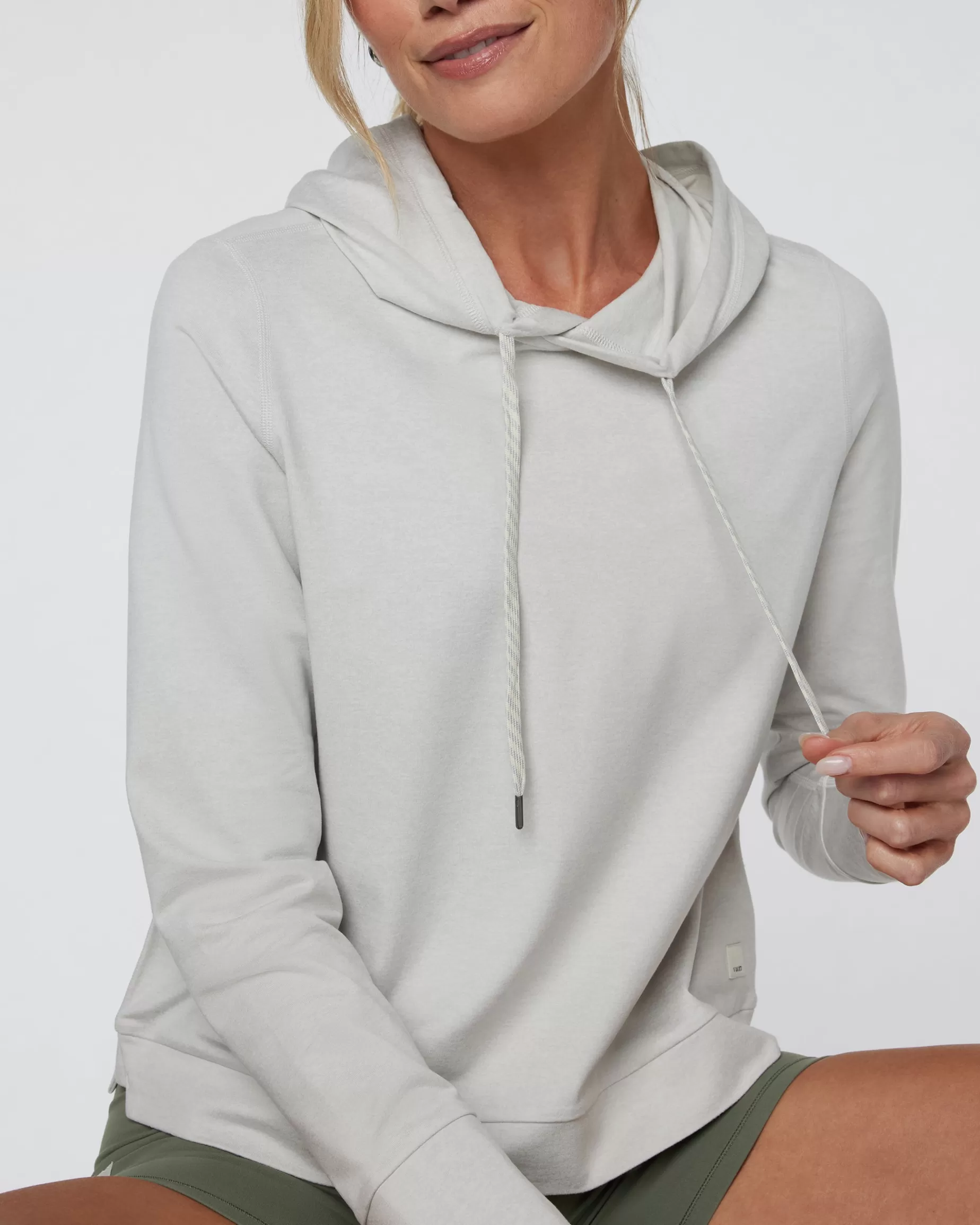 Vuori Halo Essential Hoodie SaltHeather Best Sale