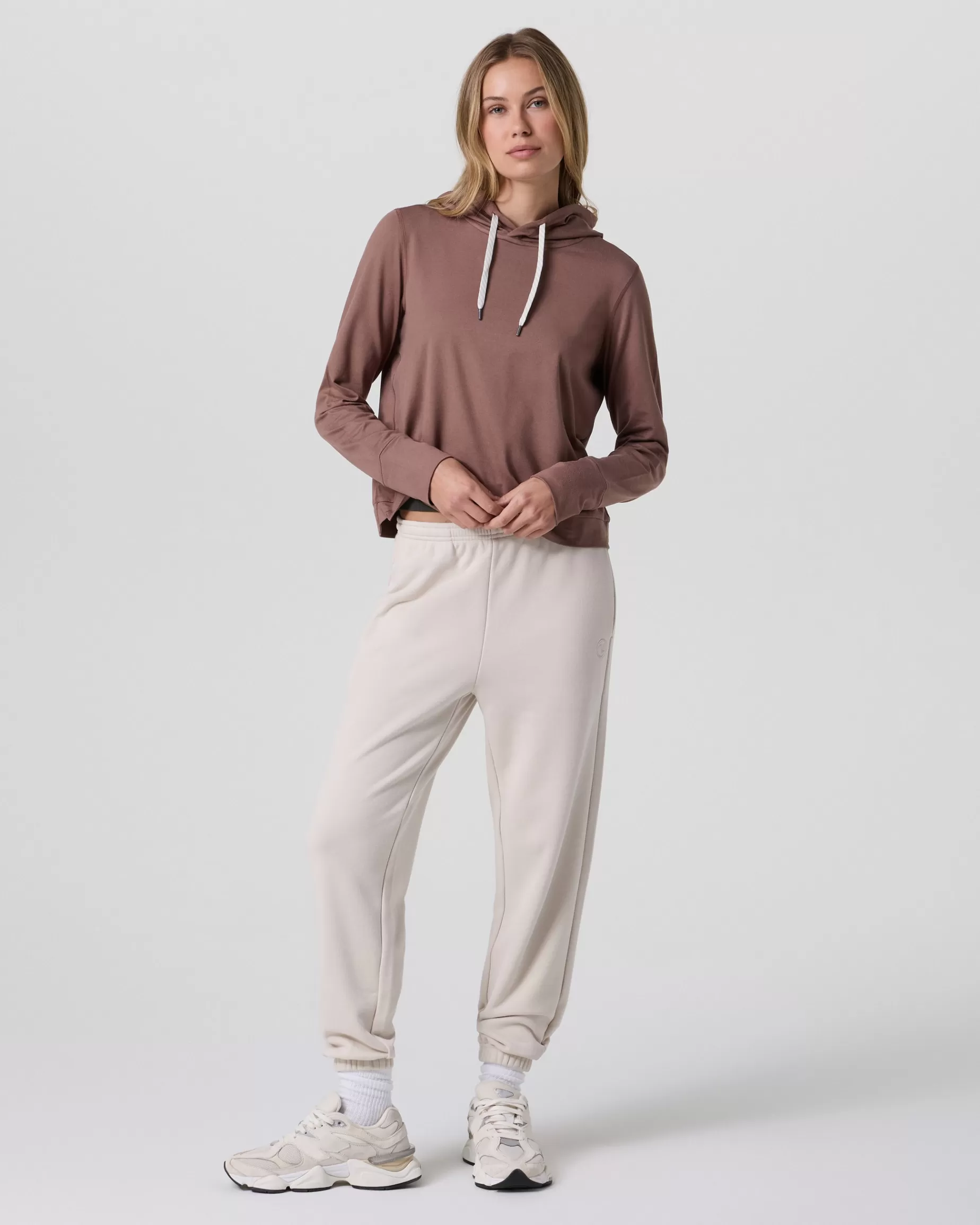 Vuori Halo Essential Hoodie CardamomHeather Online