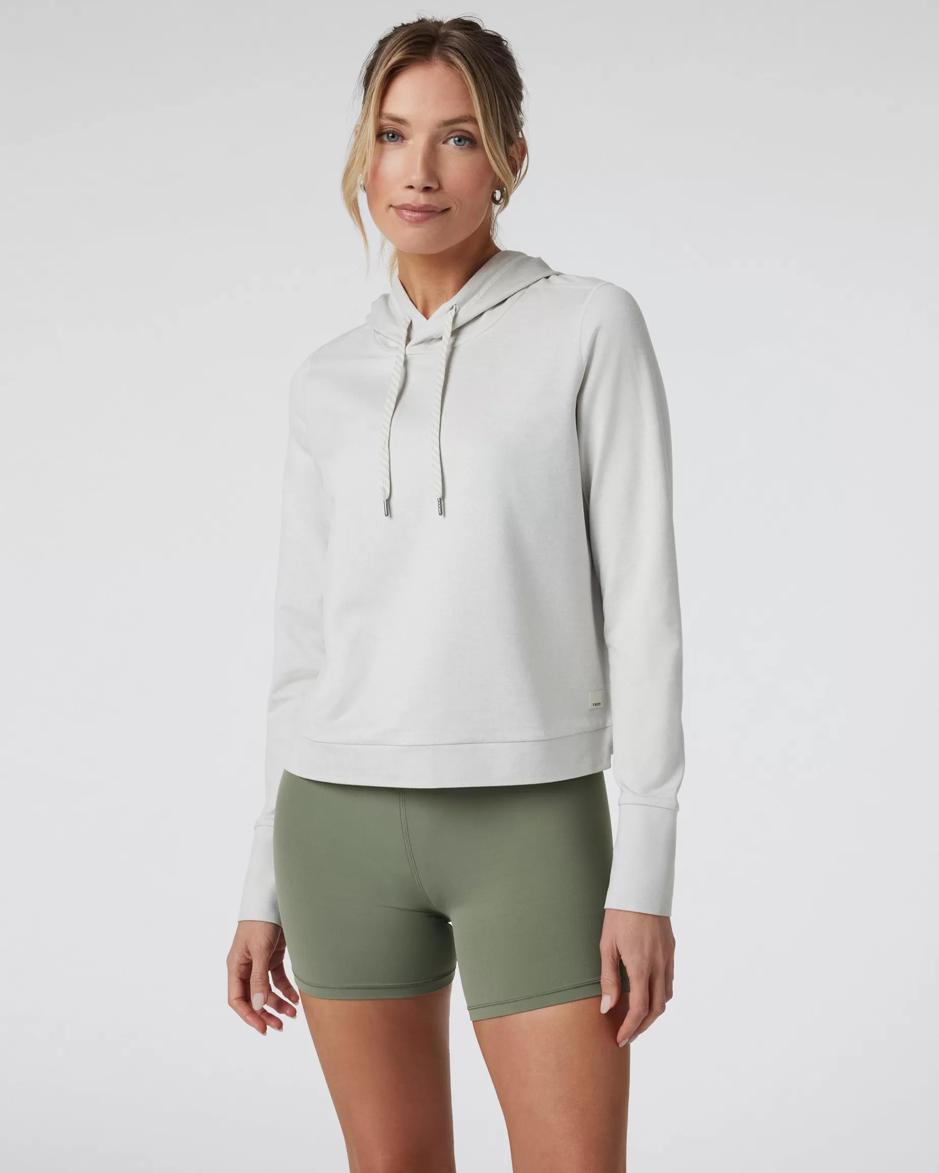 Vuori Halo Essential Hoodie SaltHeather Best Sale