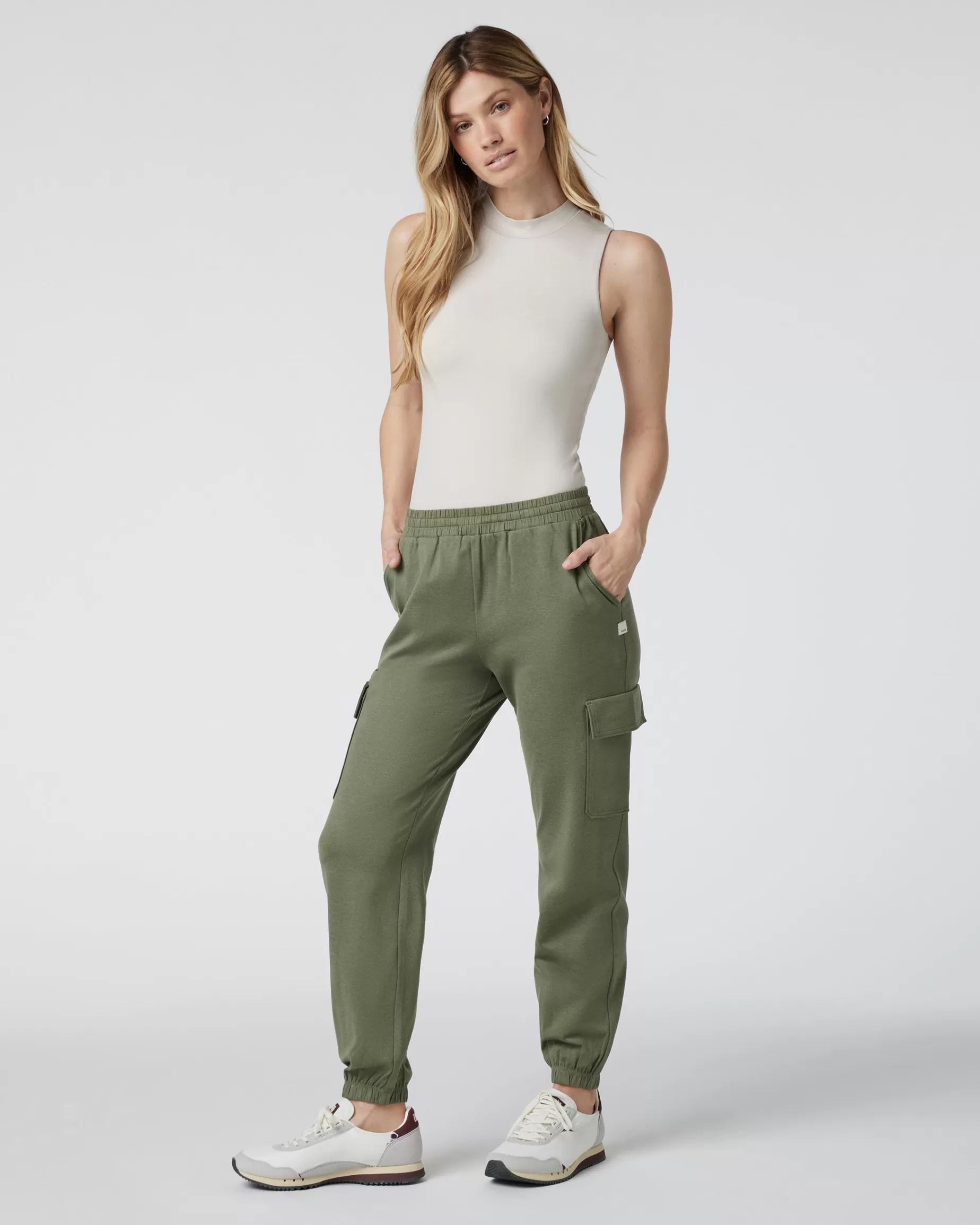 Vuori Halo Mock Bodysuit MilkweedHeather Flash Sale