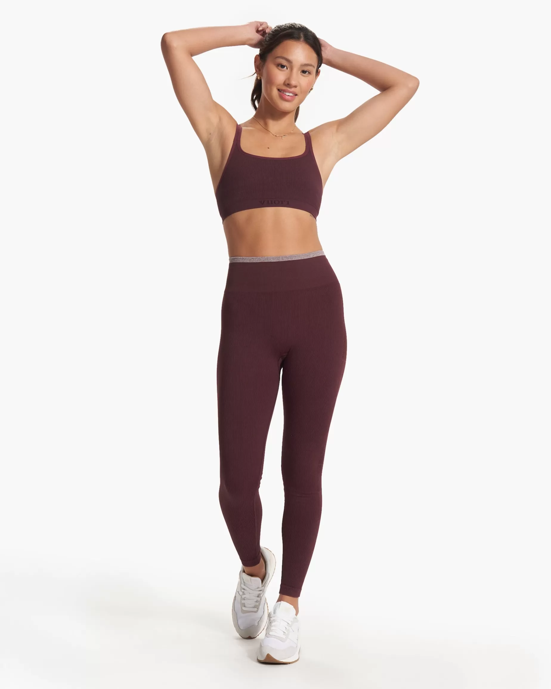 Vuori Helix Seamless Legging Cerise Fashion