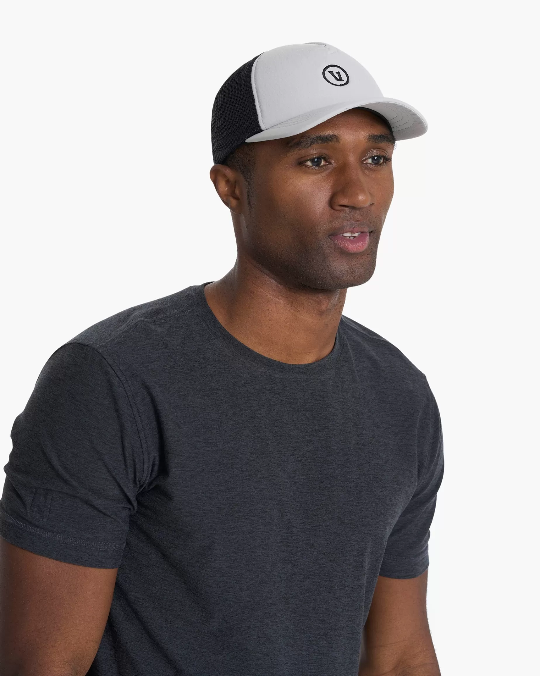 Vuori Inspired Foam Trucker Hat Salt Discount