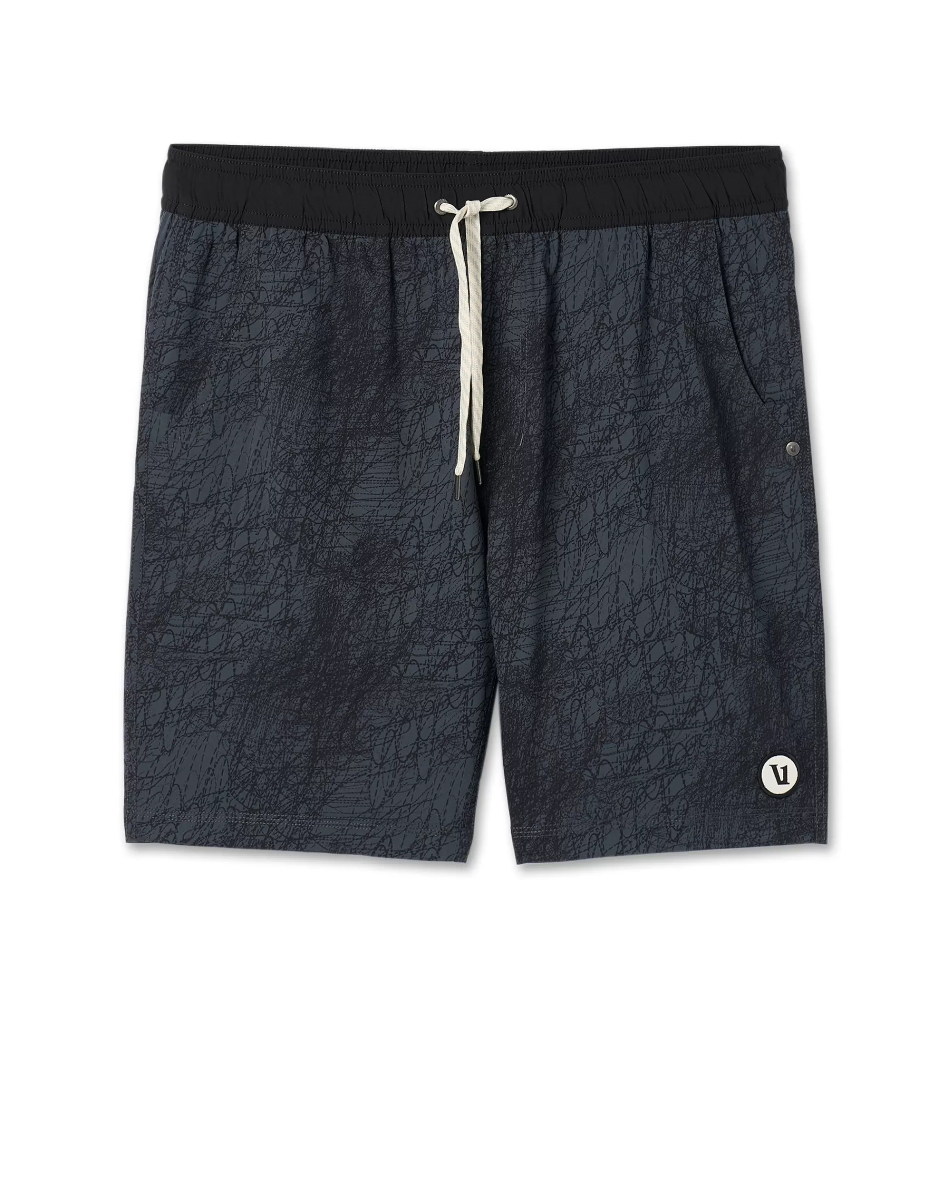 Vuori Kore Short CharcoalScribble Discount