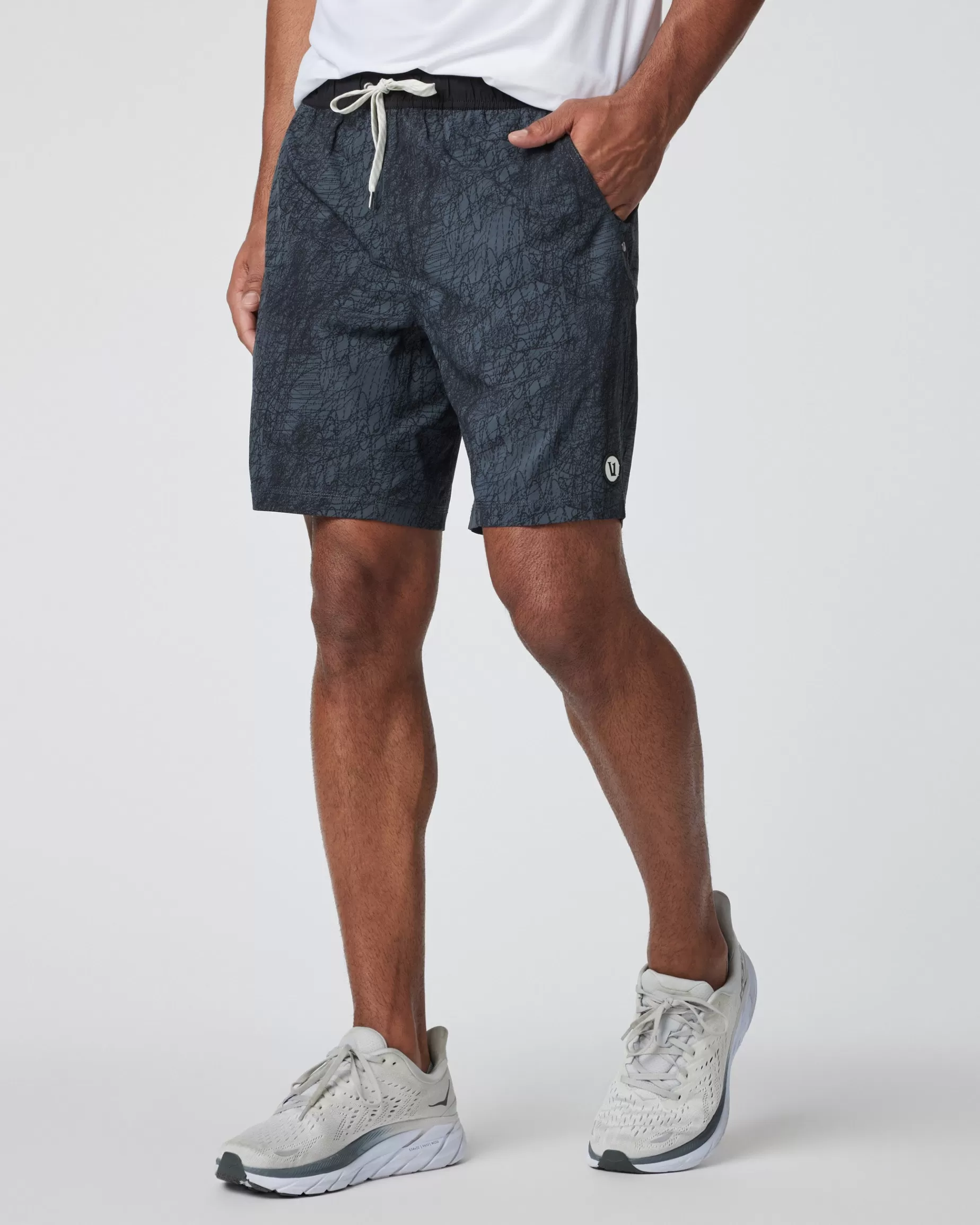 Vuori Kore Short CharcoalScribble Discount