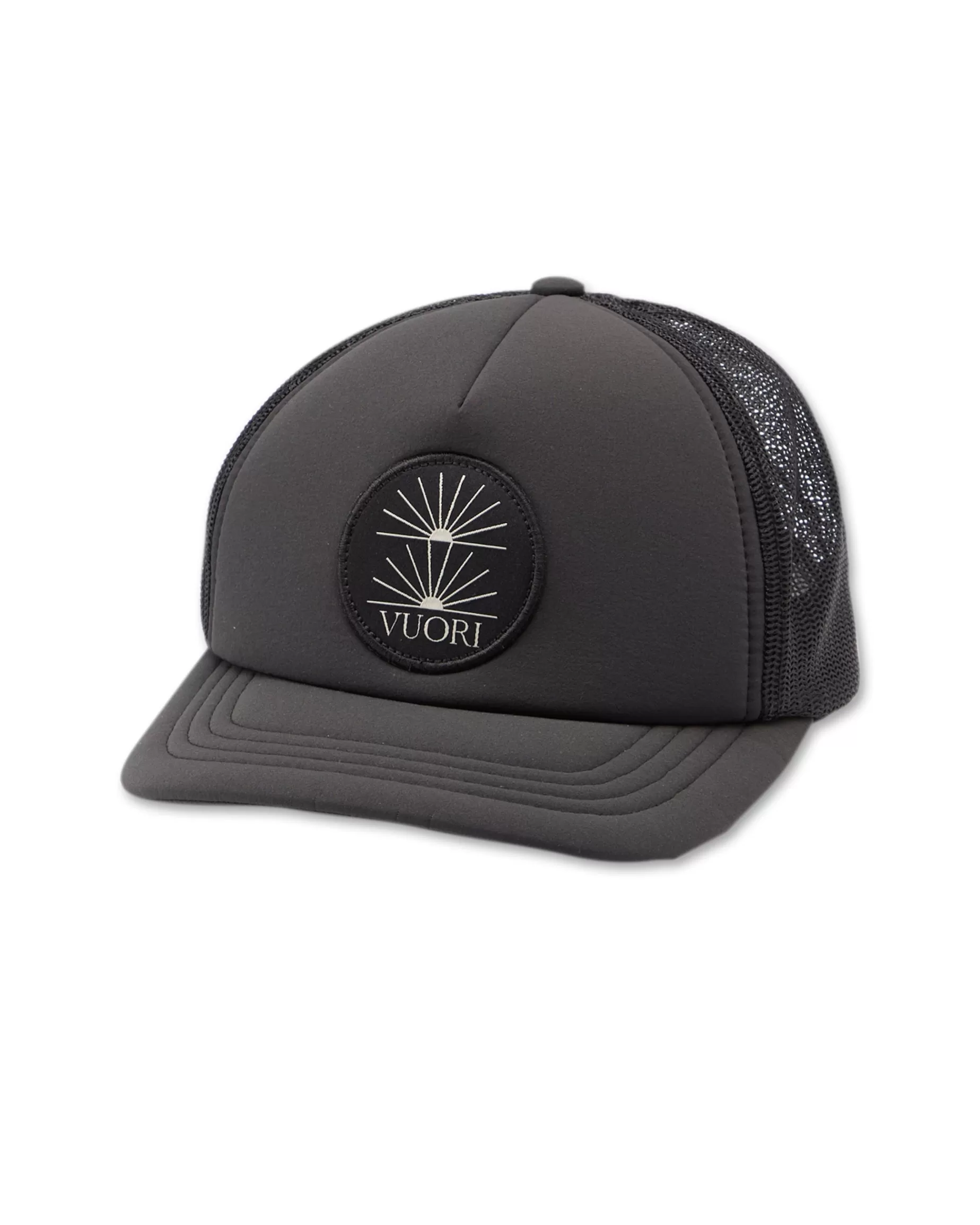 Vuori Light & Space Foam Trucker Black Outlet