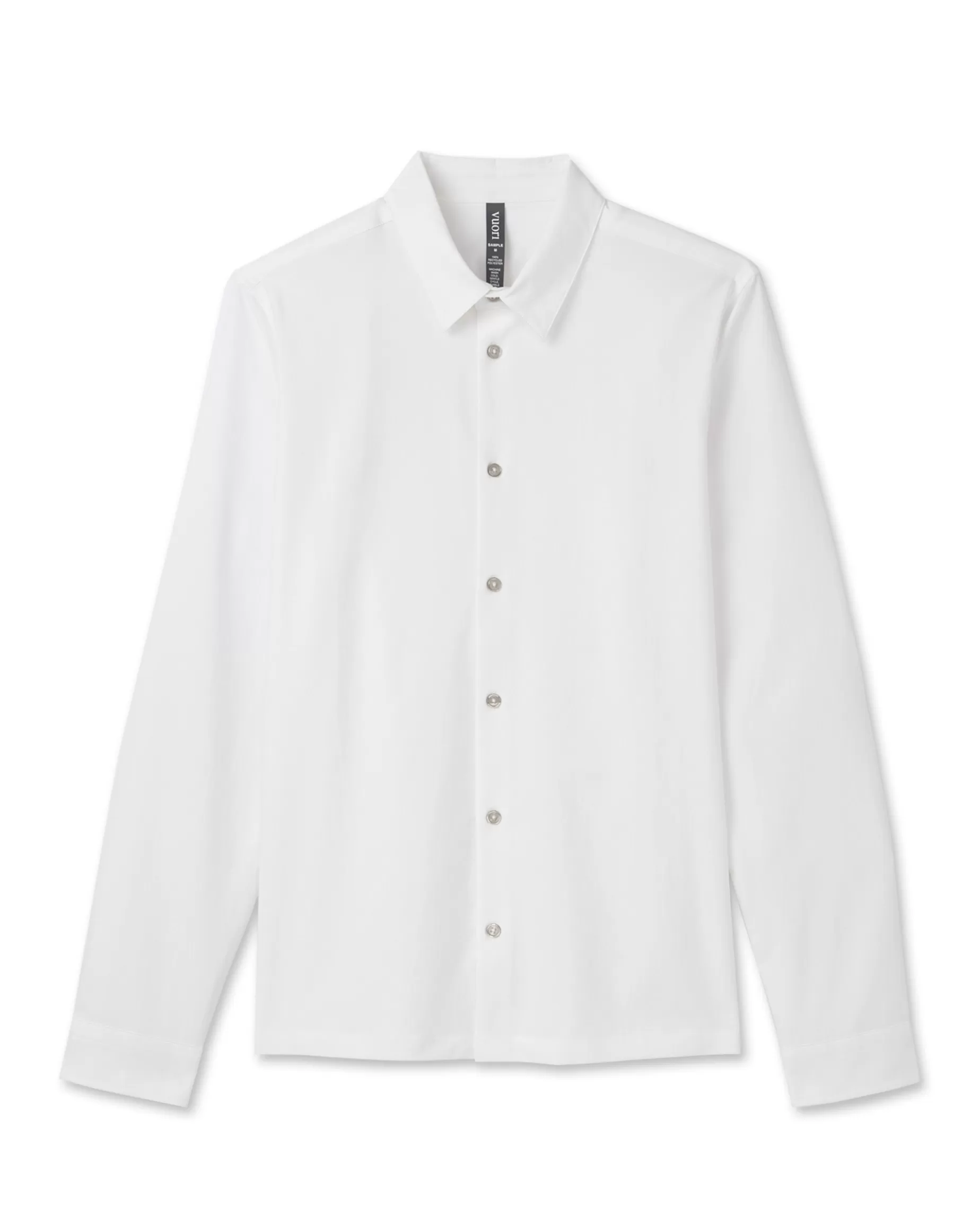 Vuori Long Sleeve Manhattan Button Down White Store