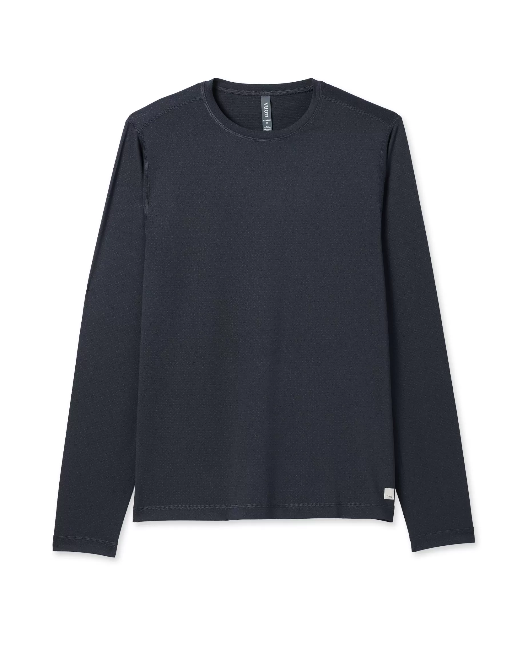 Vuori Long Sleeve Tradewind Performance Tee 2.0 BlackHeather Flash Sale