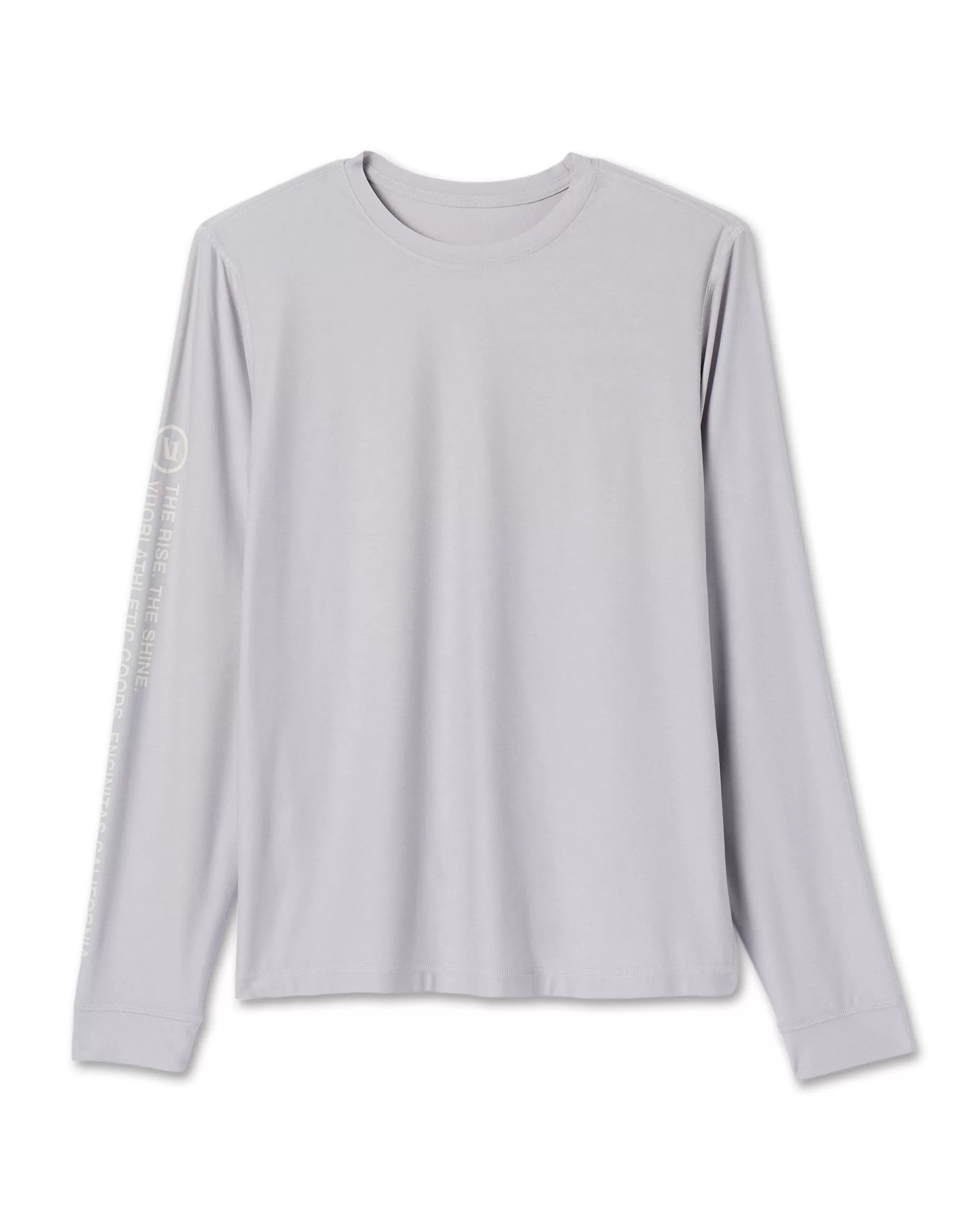 Vuori Long Sleeve Uluwatu 23 Water Tee PlatinumHeather Hot