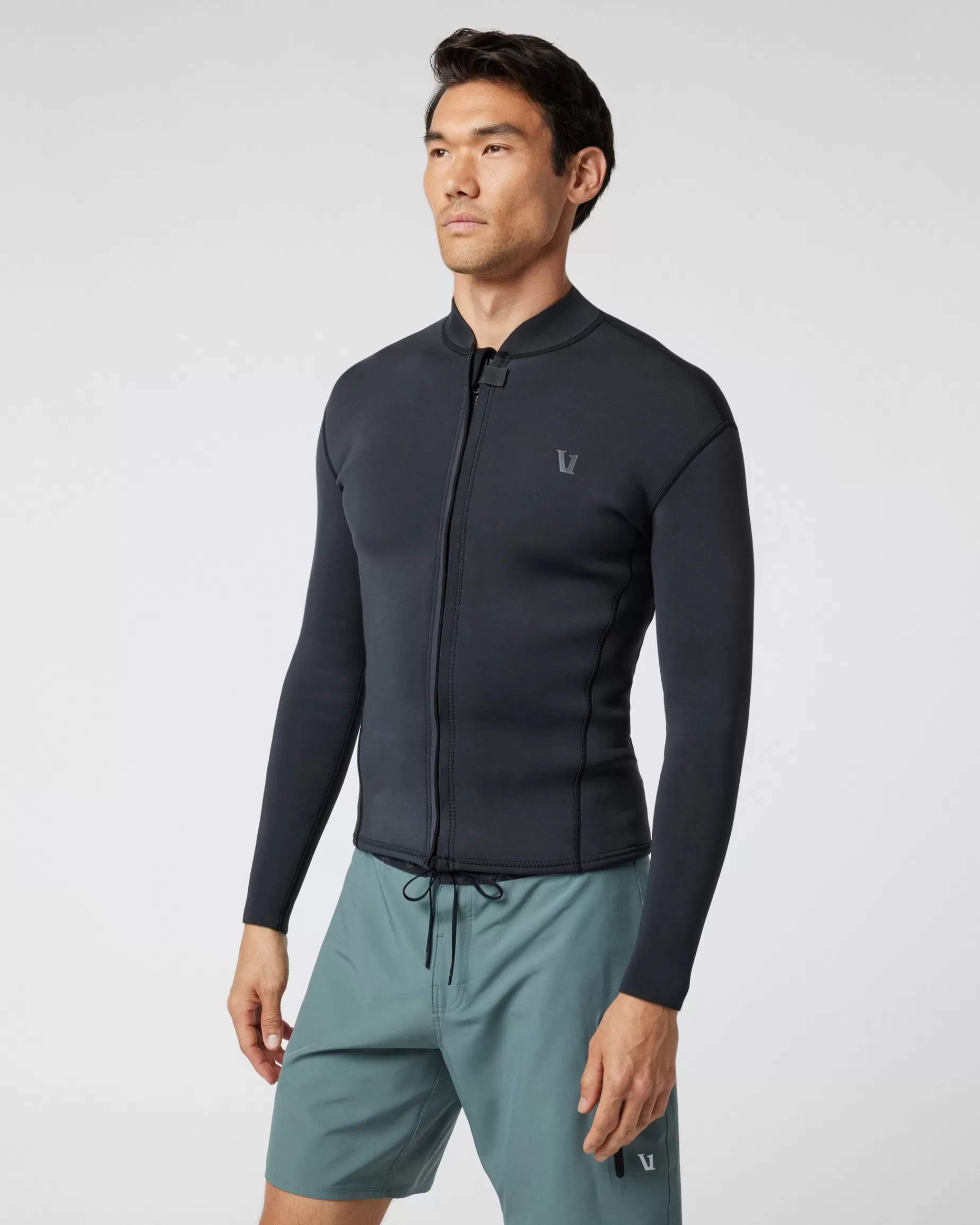 Vuori Long Sleeve Yulex Wetsuit Top WashedBlack Store