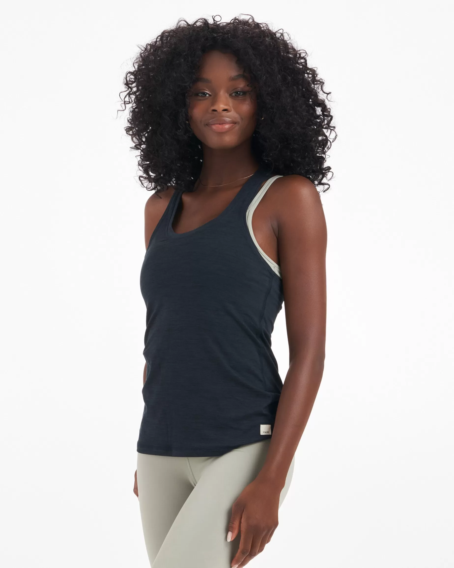 Vuori Lux Performance Tank InkHeather Cheap