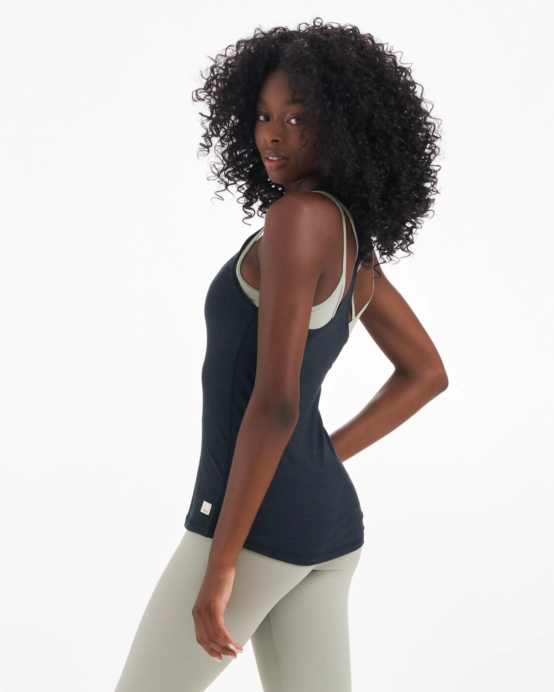 Vuori Lux Performance Tank InkHeather Cheap