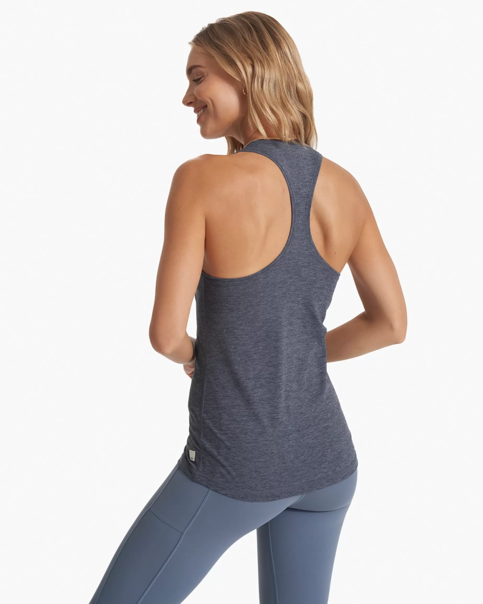Vuori Lux Performance Tank AzureHeather Store