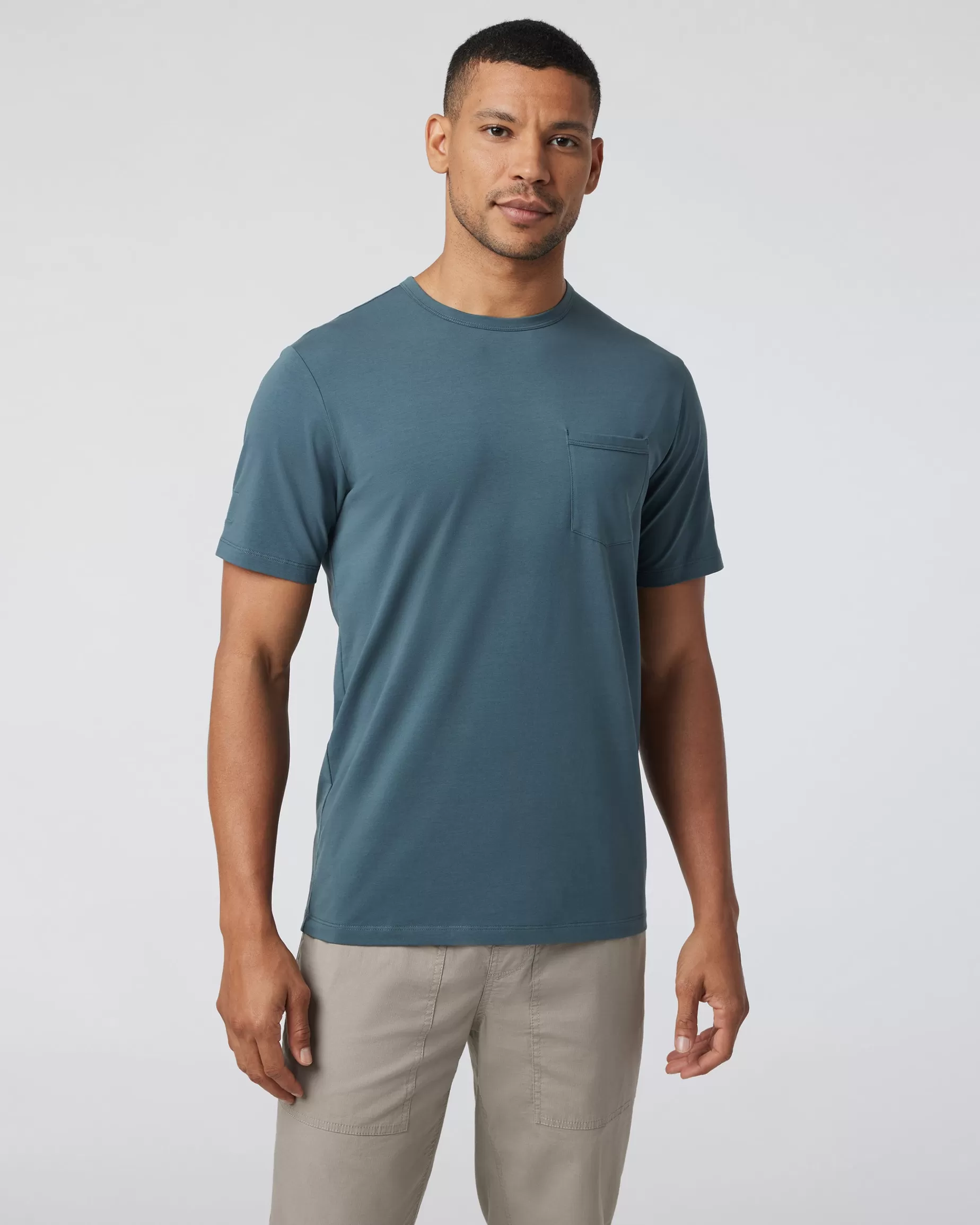 Vuori Men's Feather Pocket Tee Lake Cheap