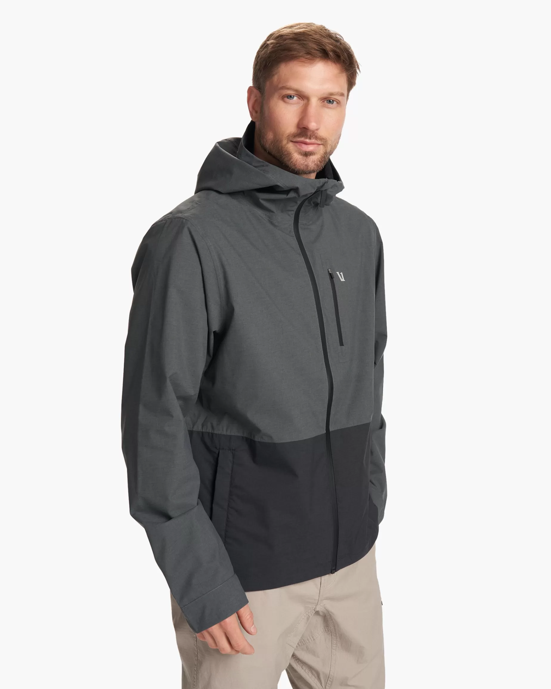 Vuori Oahu Rain Jacket Shale Discount